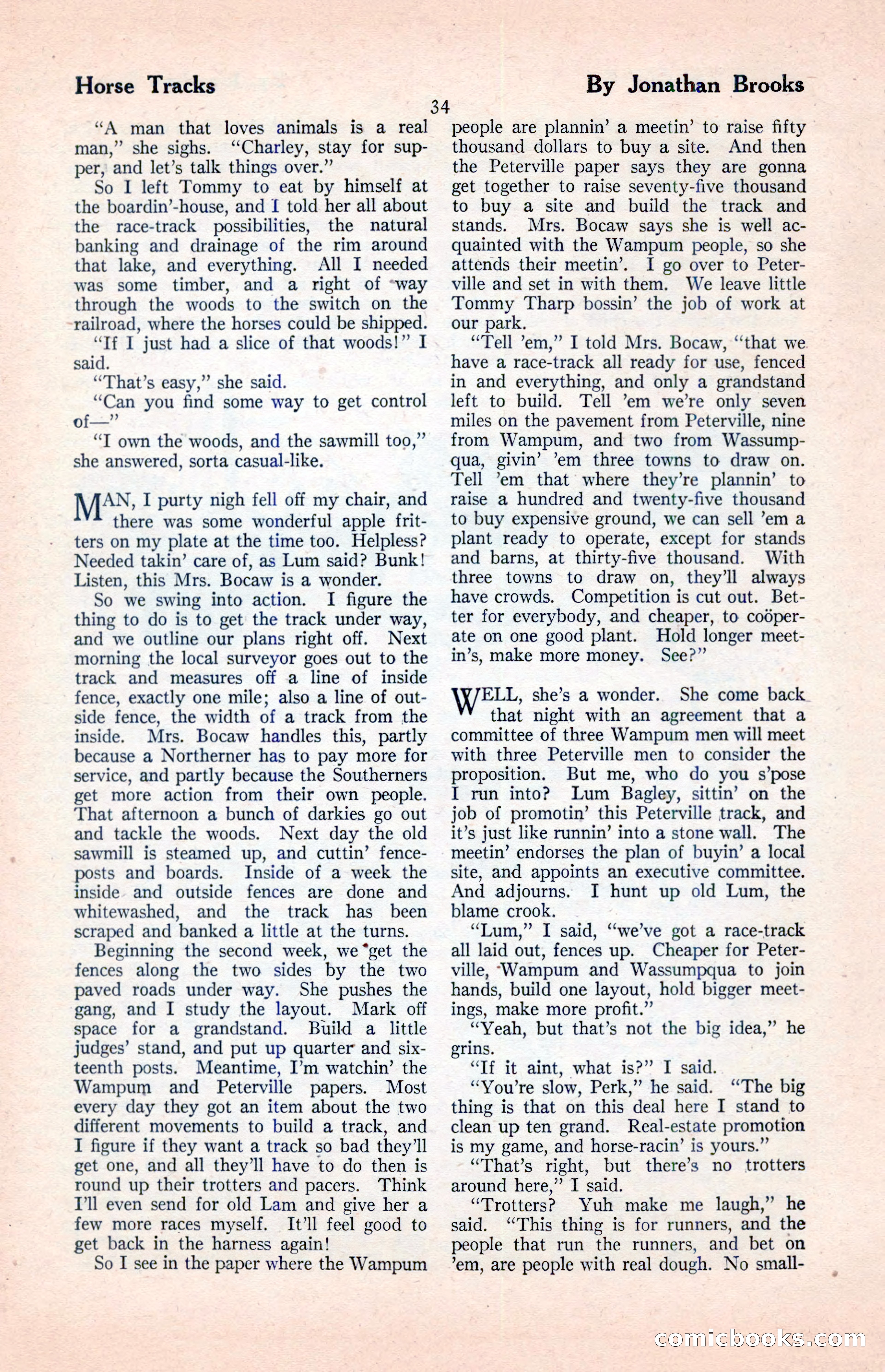 The Illustrated Blue Book Magazine, April 1927 — page 36 of 208
