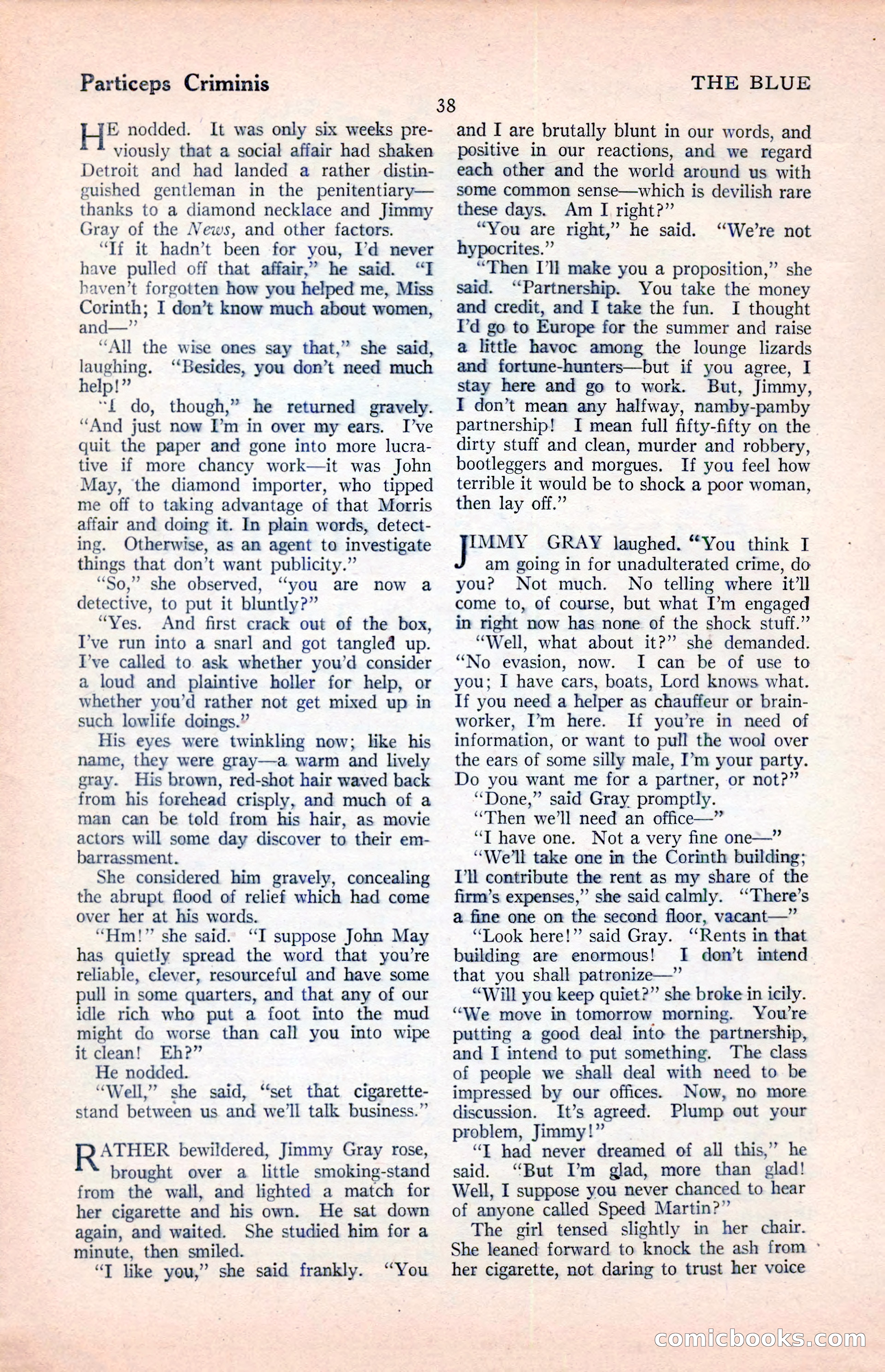 The Illustrated Blue Book Magazine, April 1927 — page 40 of 208