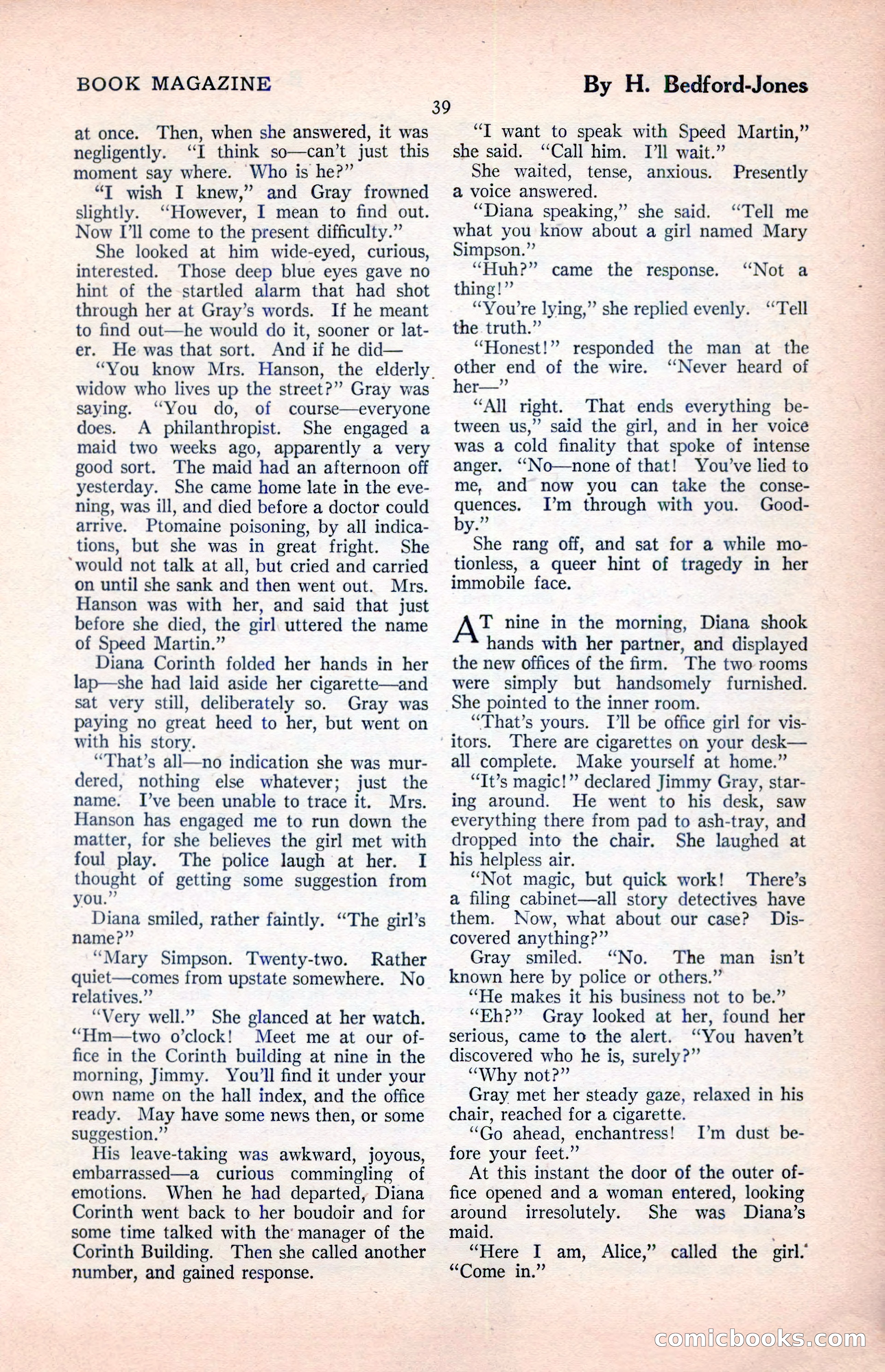 The Illustrated Blue Book Magazine, April 1927 — page 41 of 208
