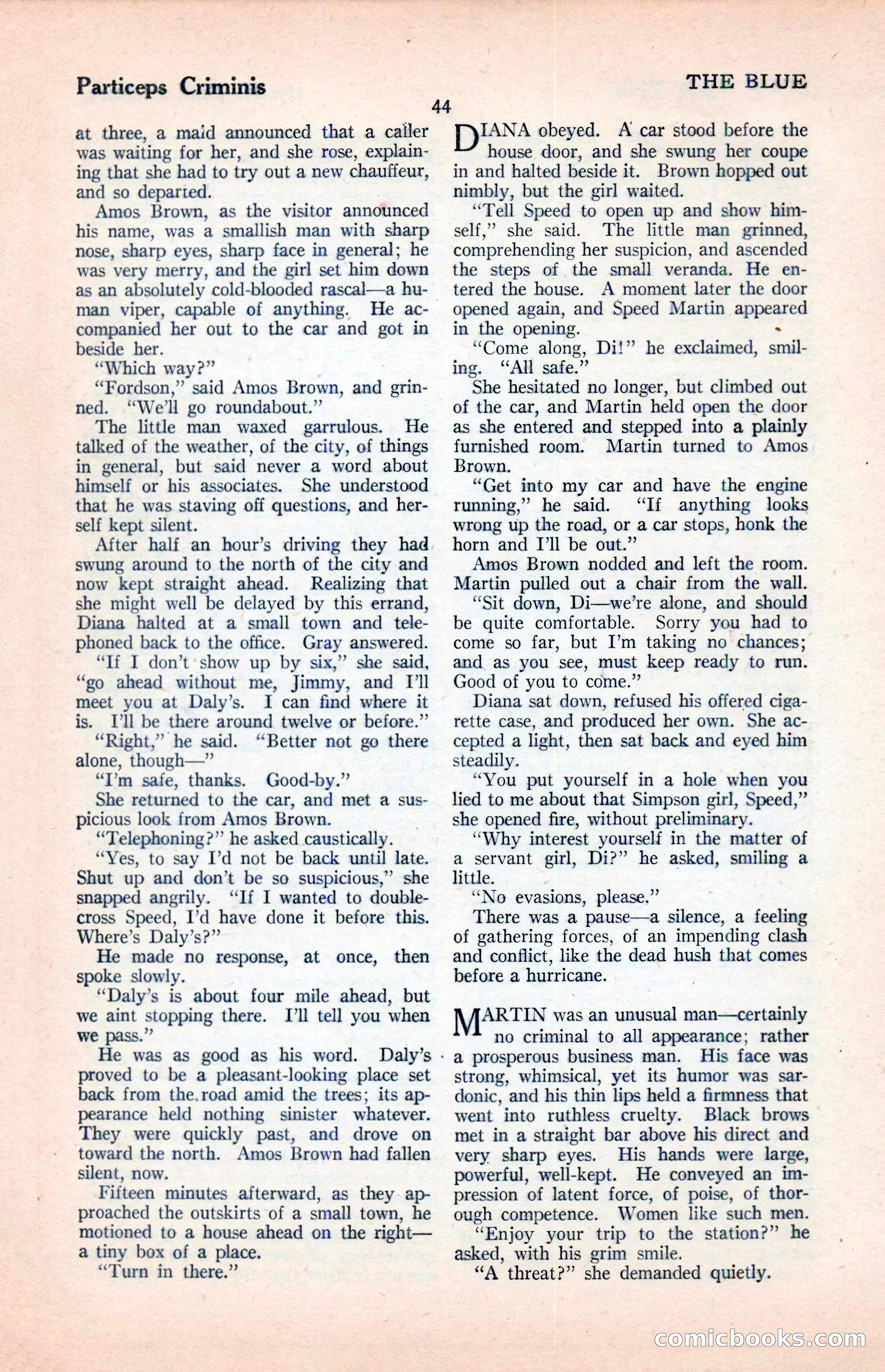 The Illustrated Blue Book Magazine, April 1927 — page 46 of 208