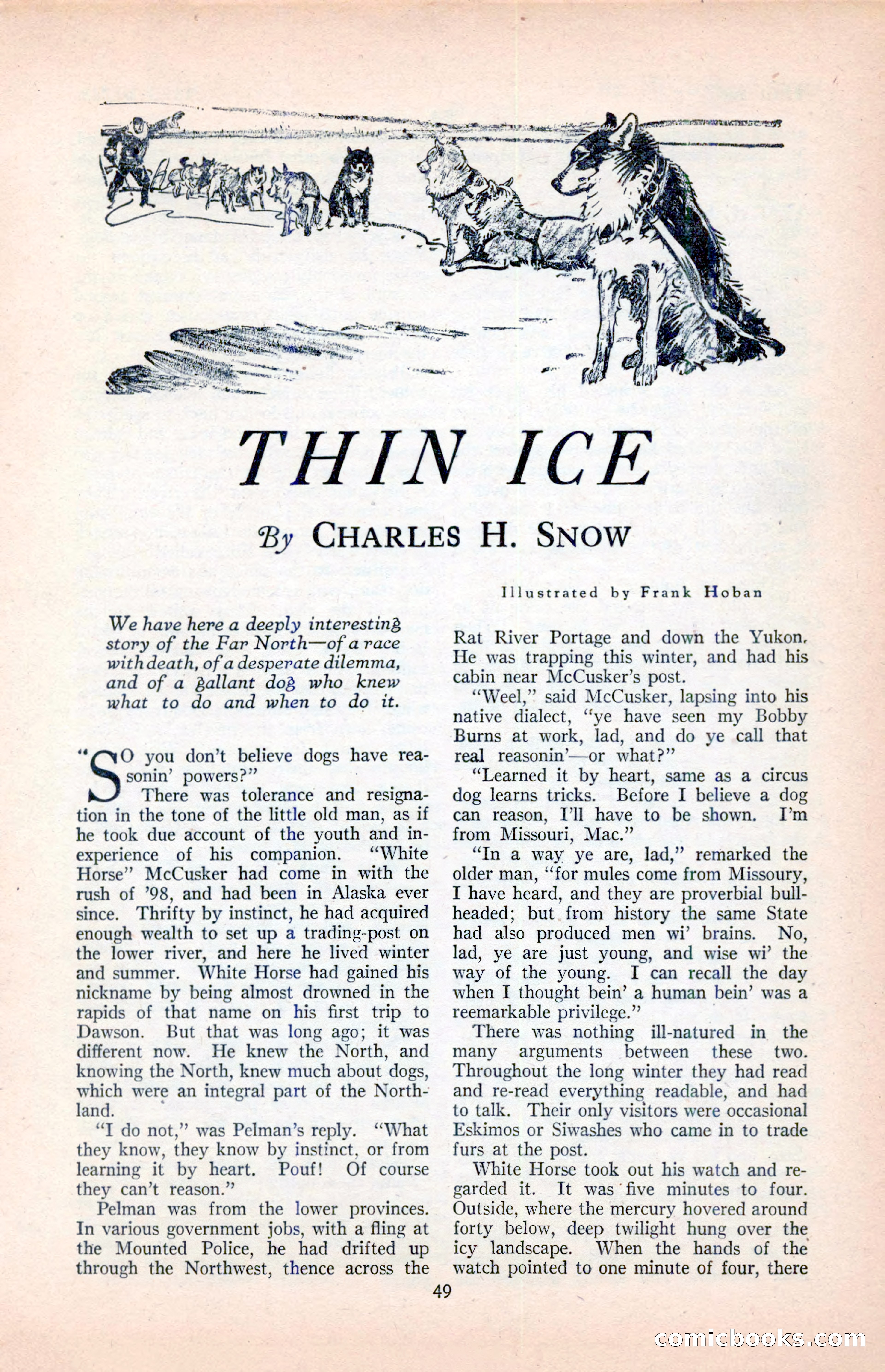 The Illustrated Blue Book Magazine, April 1927 — page 51 of 208
