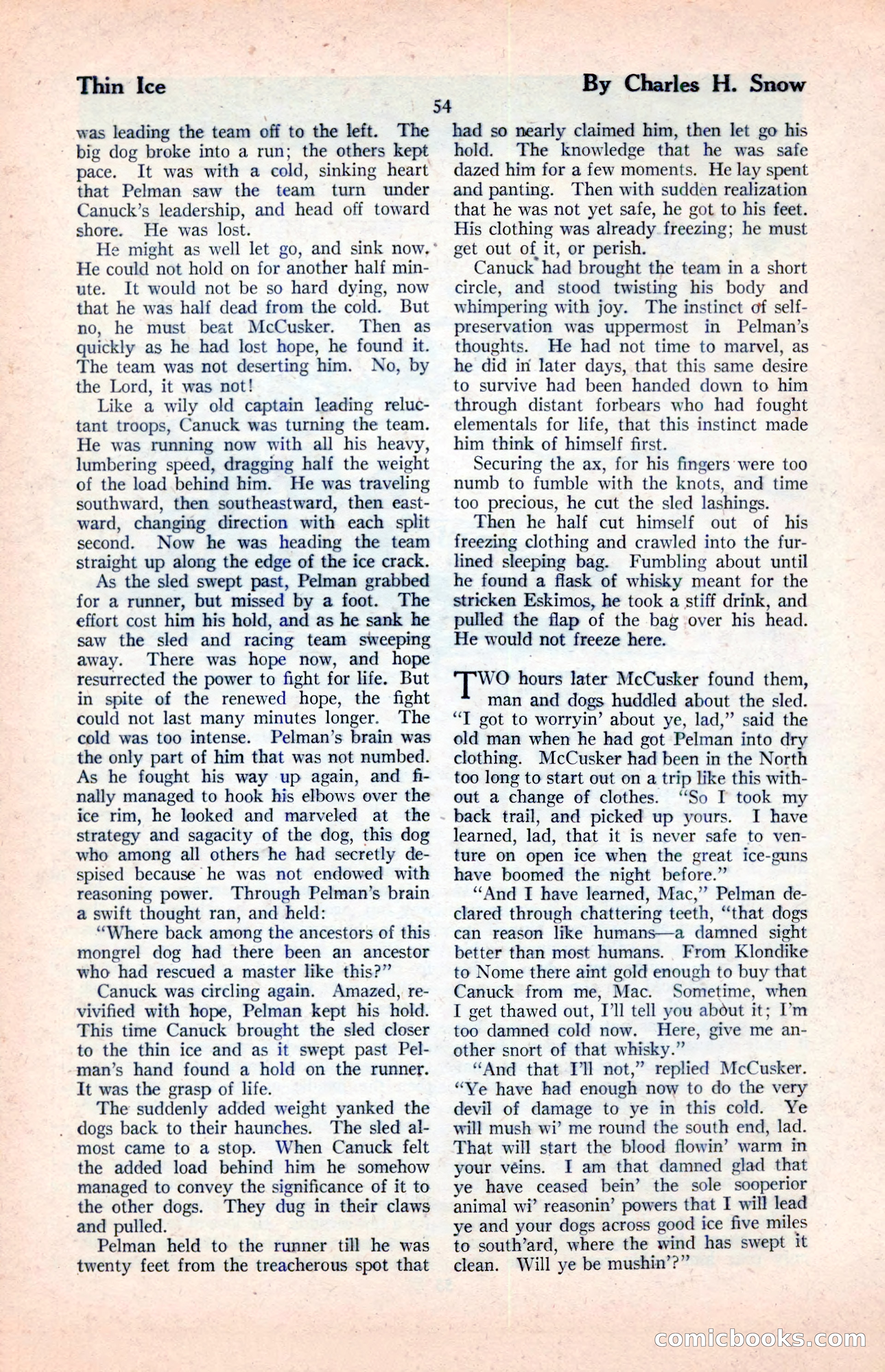 The Illustrated Blue Book Magazine, April 1927 — page 56 of 208
