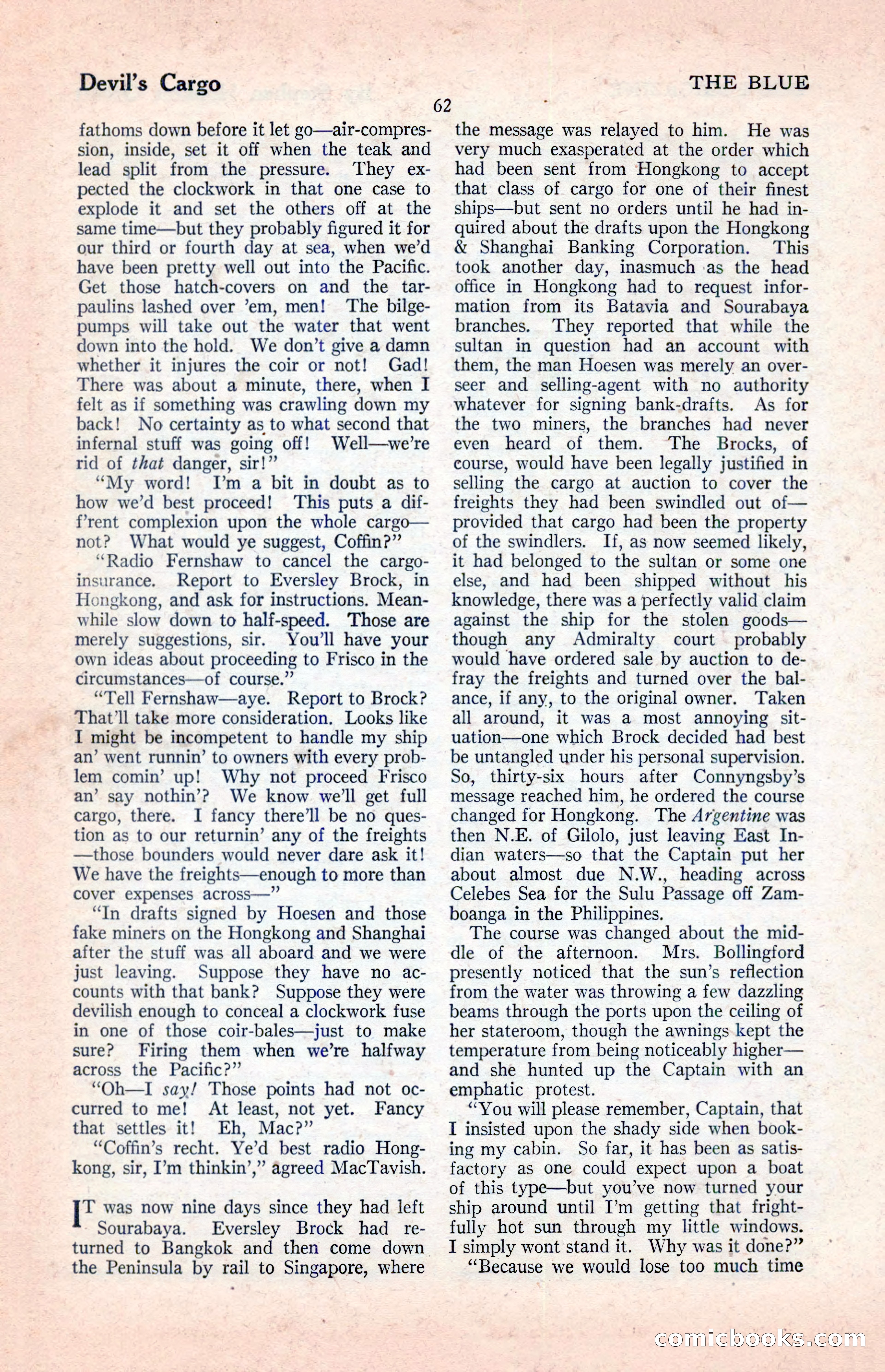 The Illustrated Blue Book Magazine, April 1927 — page 64 of 208