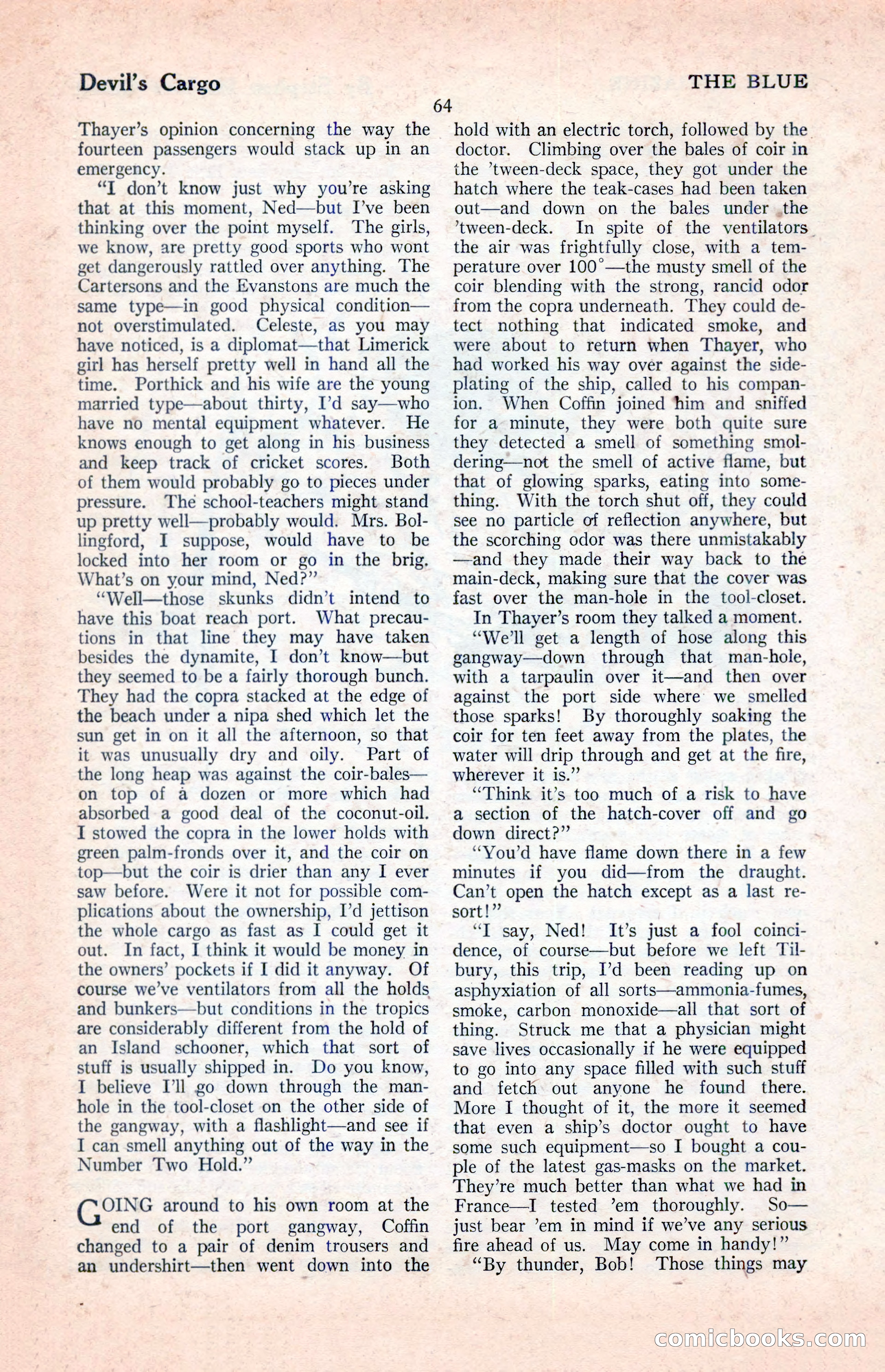 The Illustrated Blue Book Magazine, April 1927 — page 66 of 208
