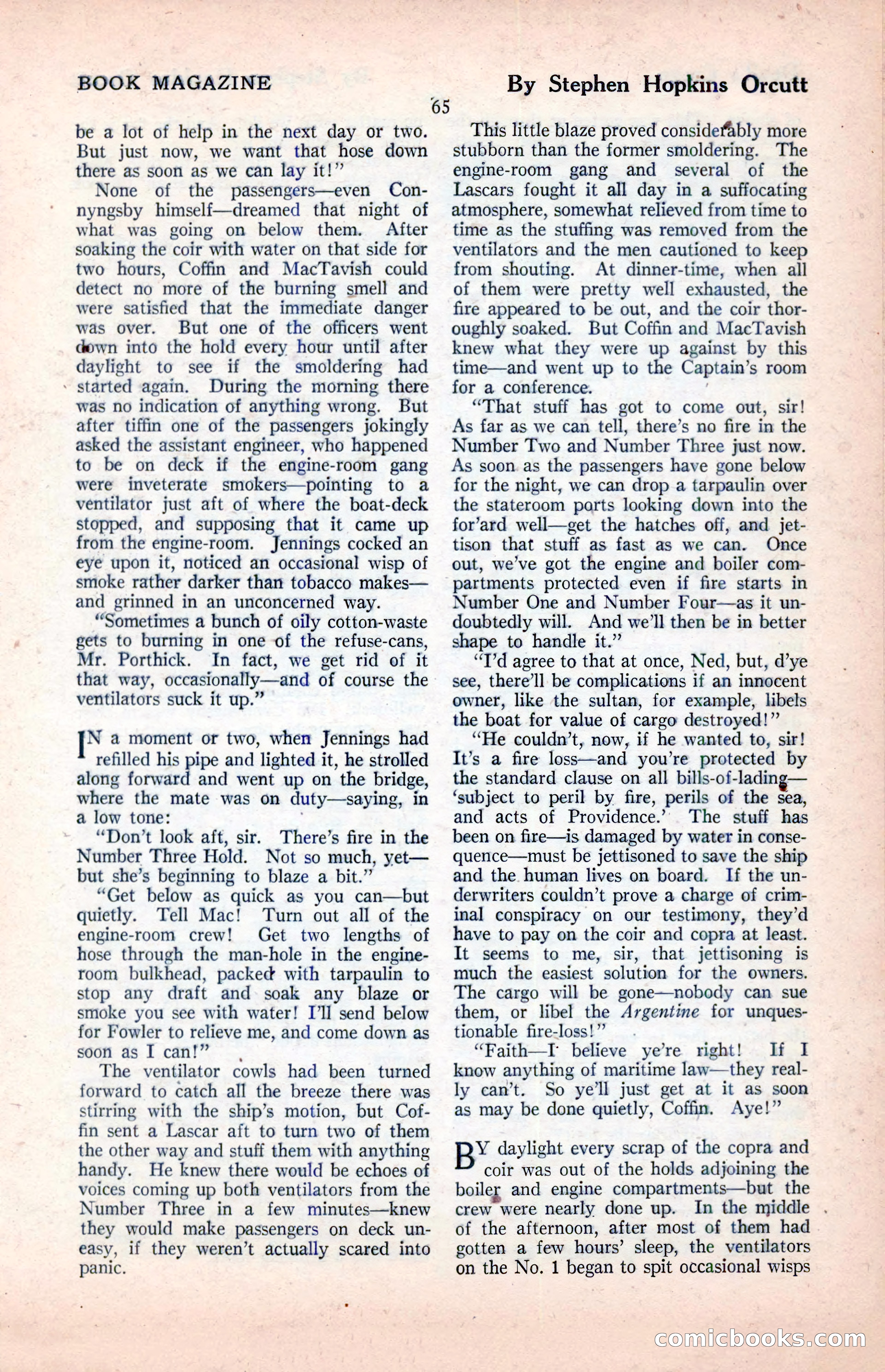 The Illustrated Blue Book Magazine, April 1927 — page 67 of 208