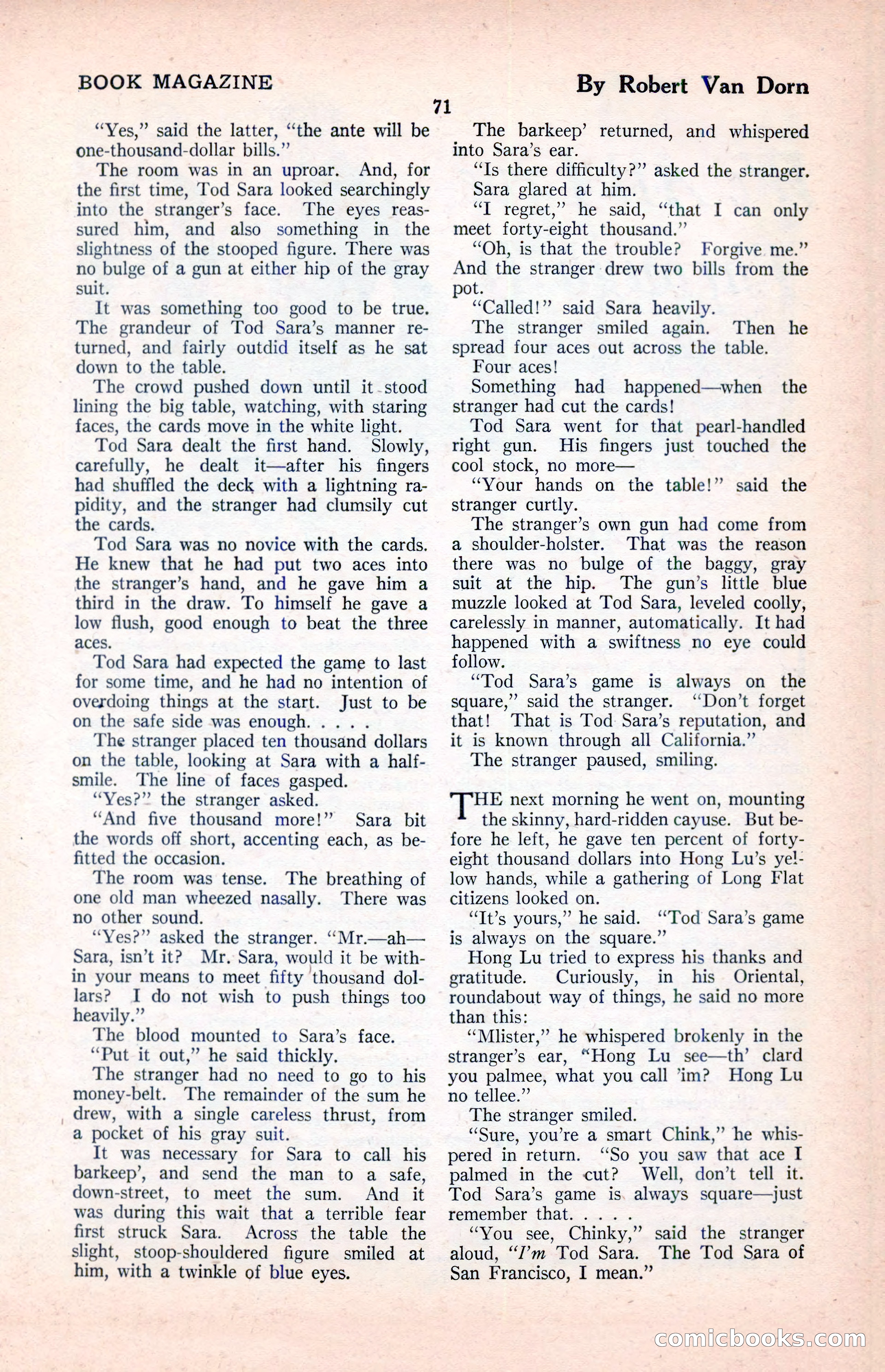 The Illustrated Blue Book Magazine, April 1927 — page 73 of 208