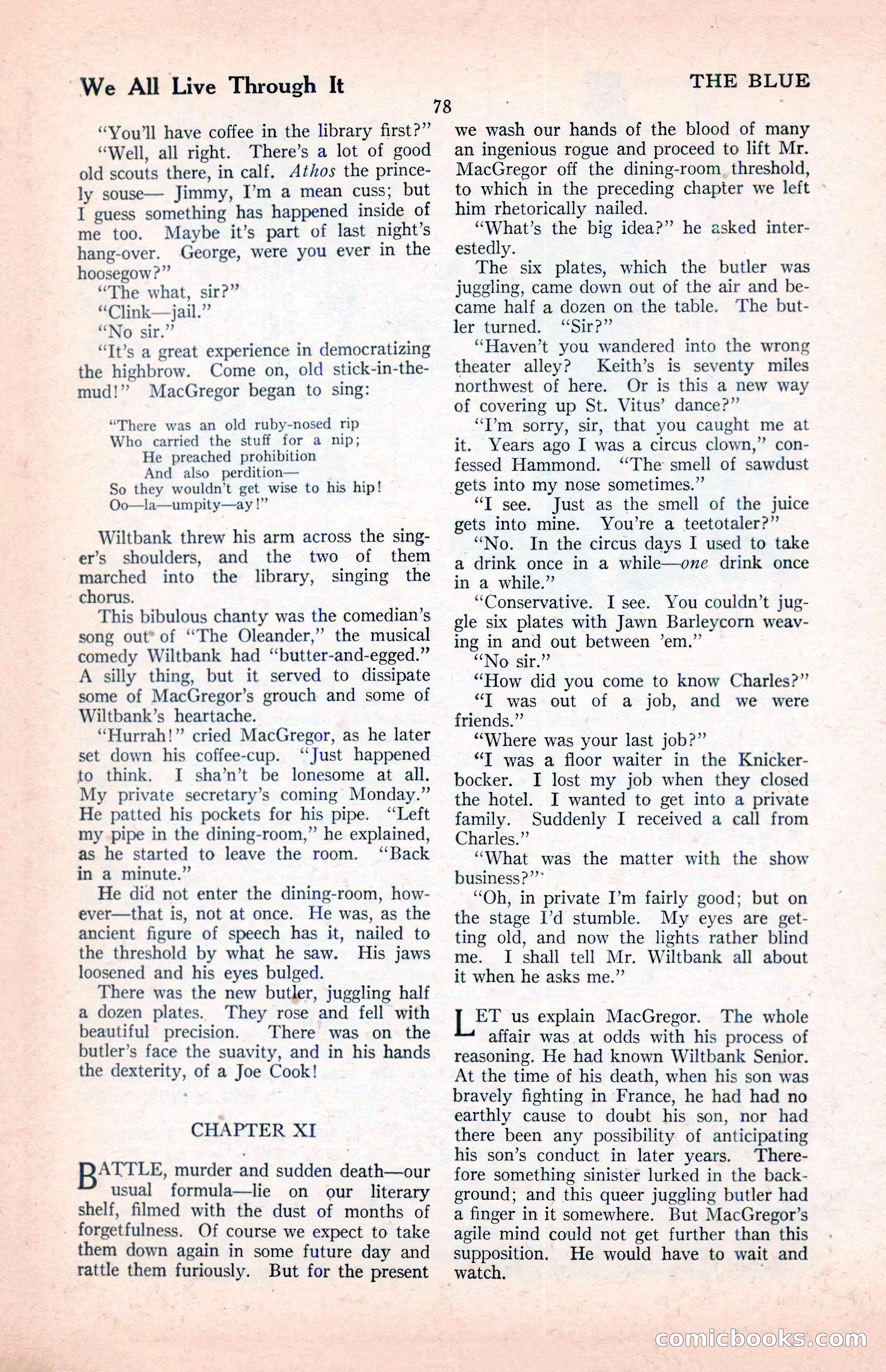 The Illustrated Blue Book Magazine, April 1927 — page 80 of 208