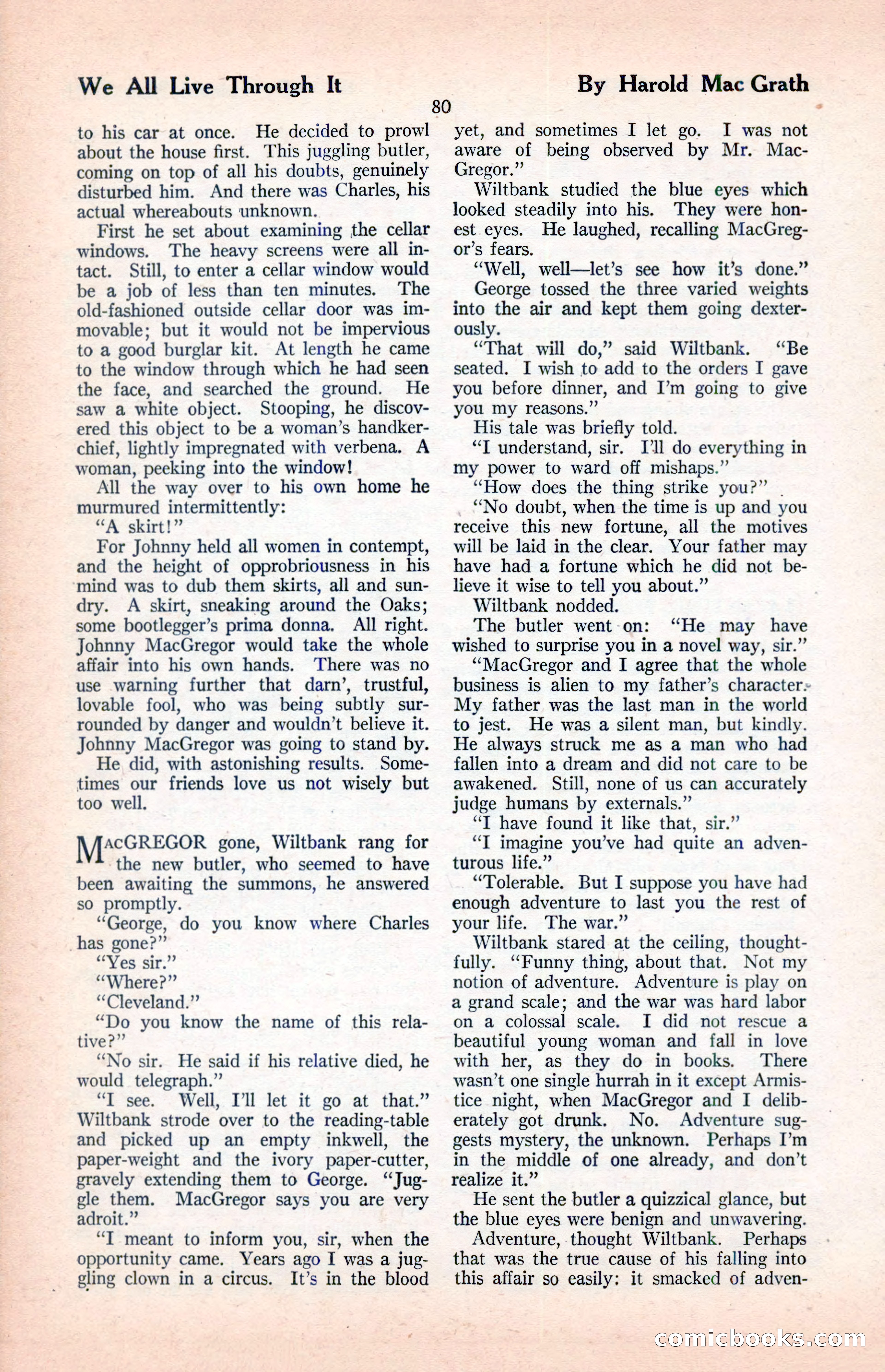 The Illustrated Blue Book Magazine, April 1927 — page 82 of 208
