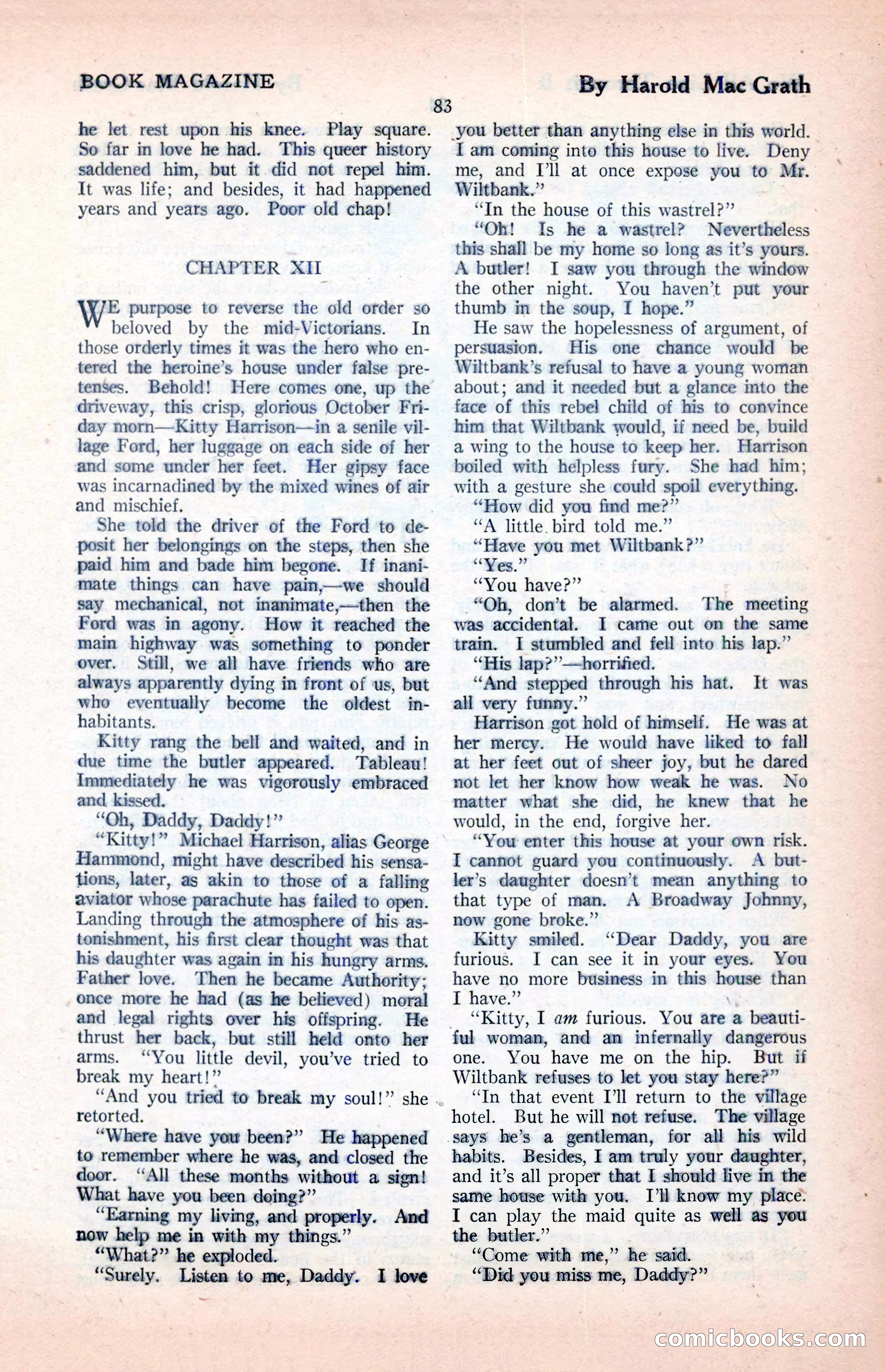 The Illustrated Blue Book Magazine, April 1927 — page 85 of 208