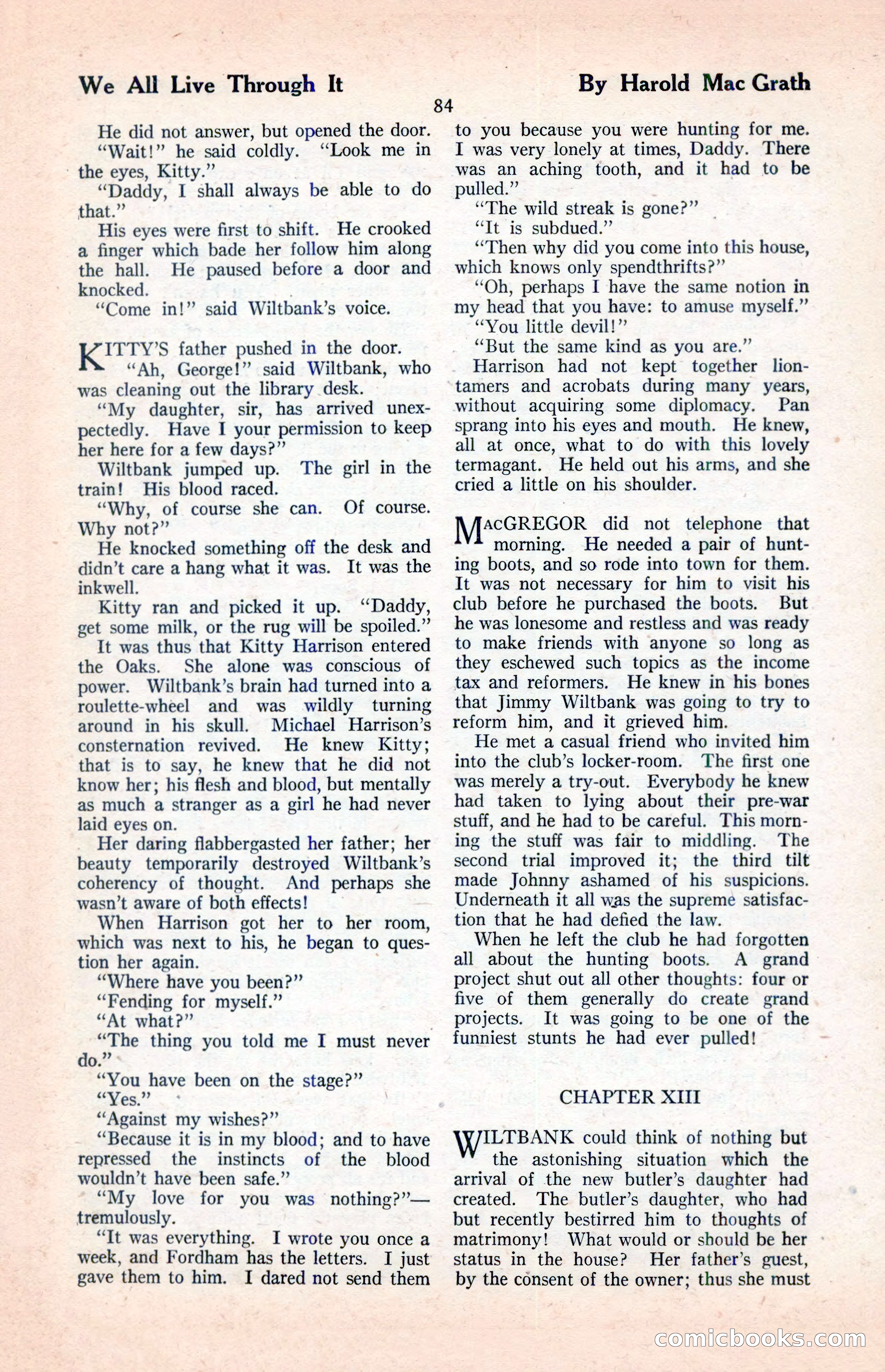 The Illustrated Blue Book Magazine, April 1927 — page 86 of 208