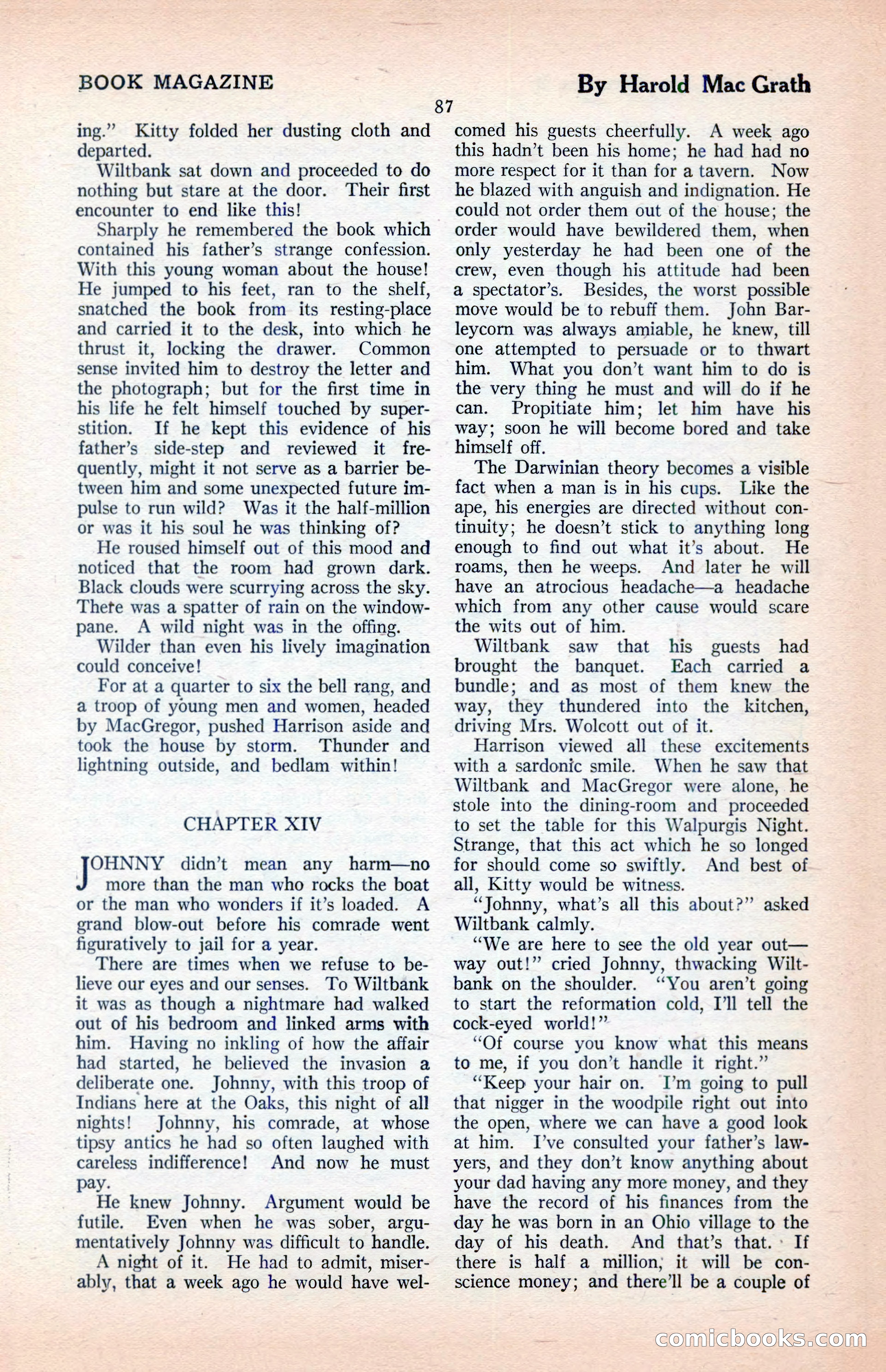 The Illustrated Blue Book Magazine, April 1927 — page 89 of 208