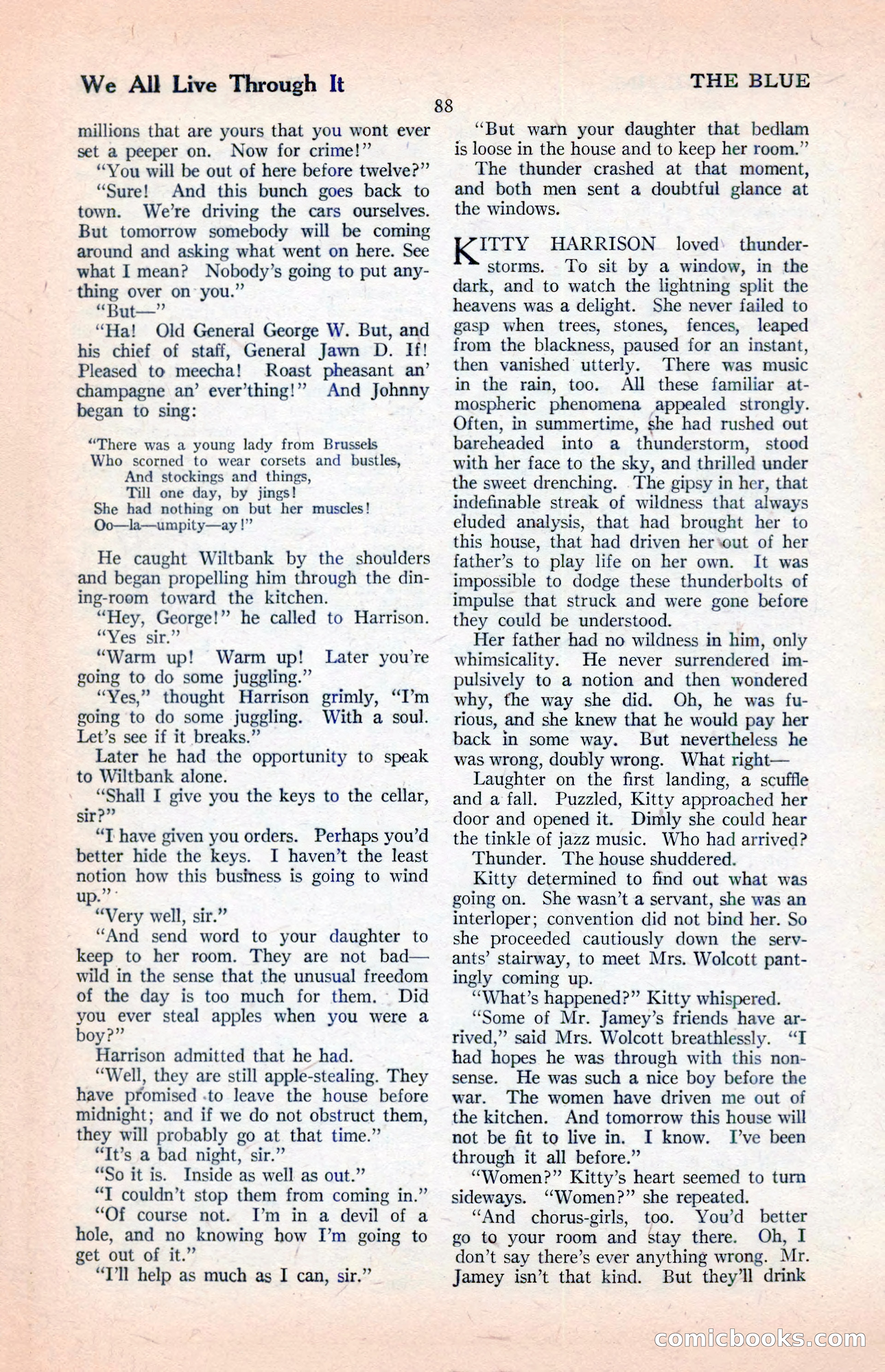 The Illustrated Blue Book Magazine, April 1927 — page 90 of 208