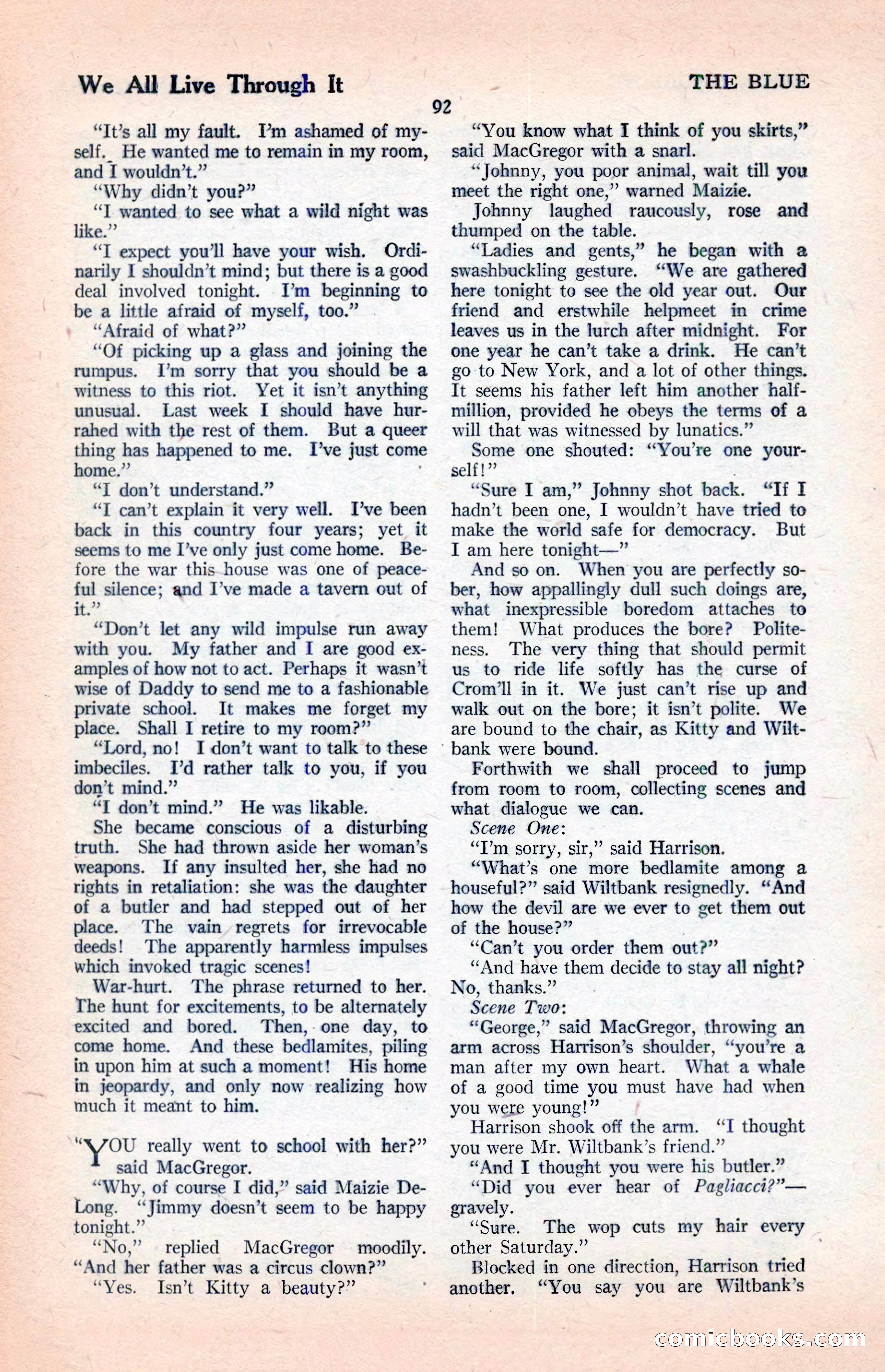 The Illustrated Blue Book Magazine, April 1927 — page 94 of 208