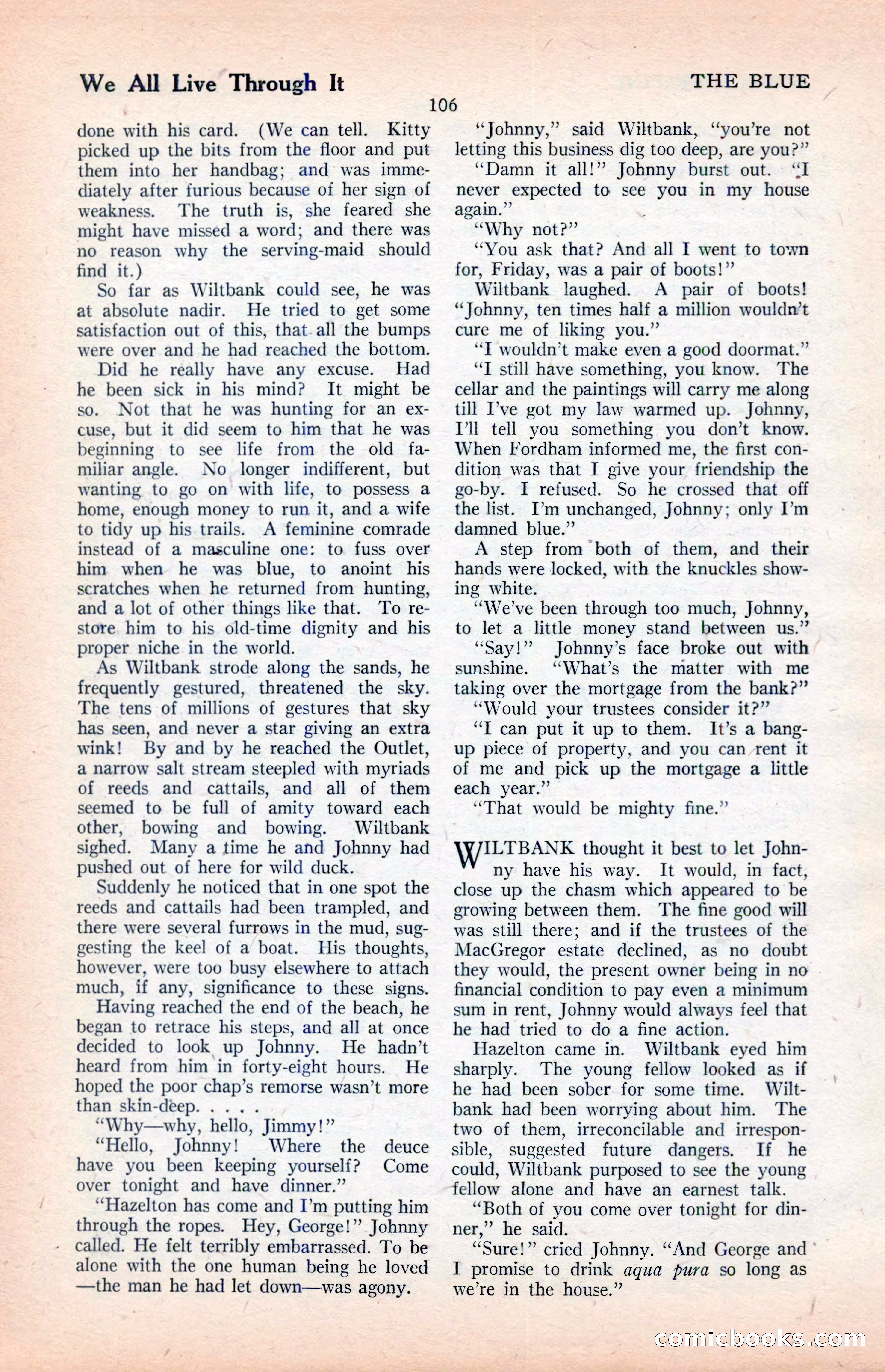 The Illustrated Blue Book Magazine, April 1927 — page 108 of 208
