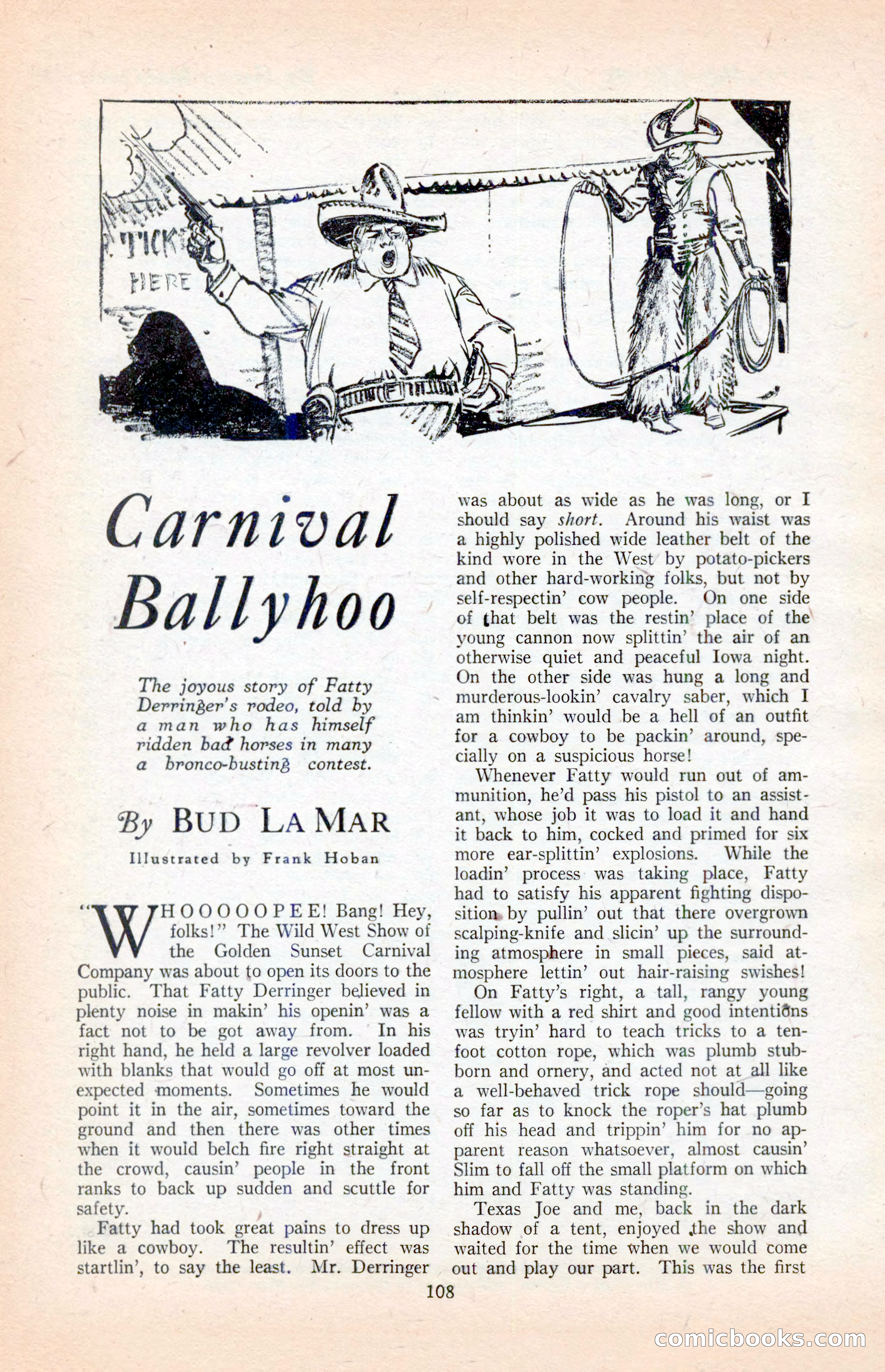 The Illustrated Blue Book Magazine, April 1927 — page 110 of 208