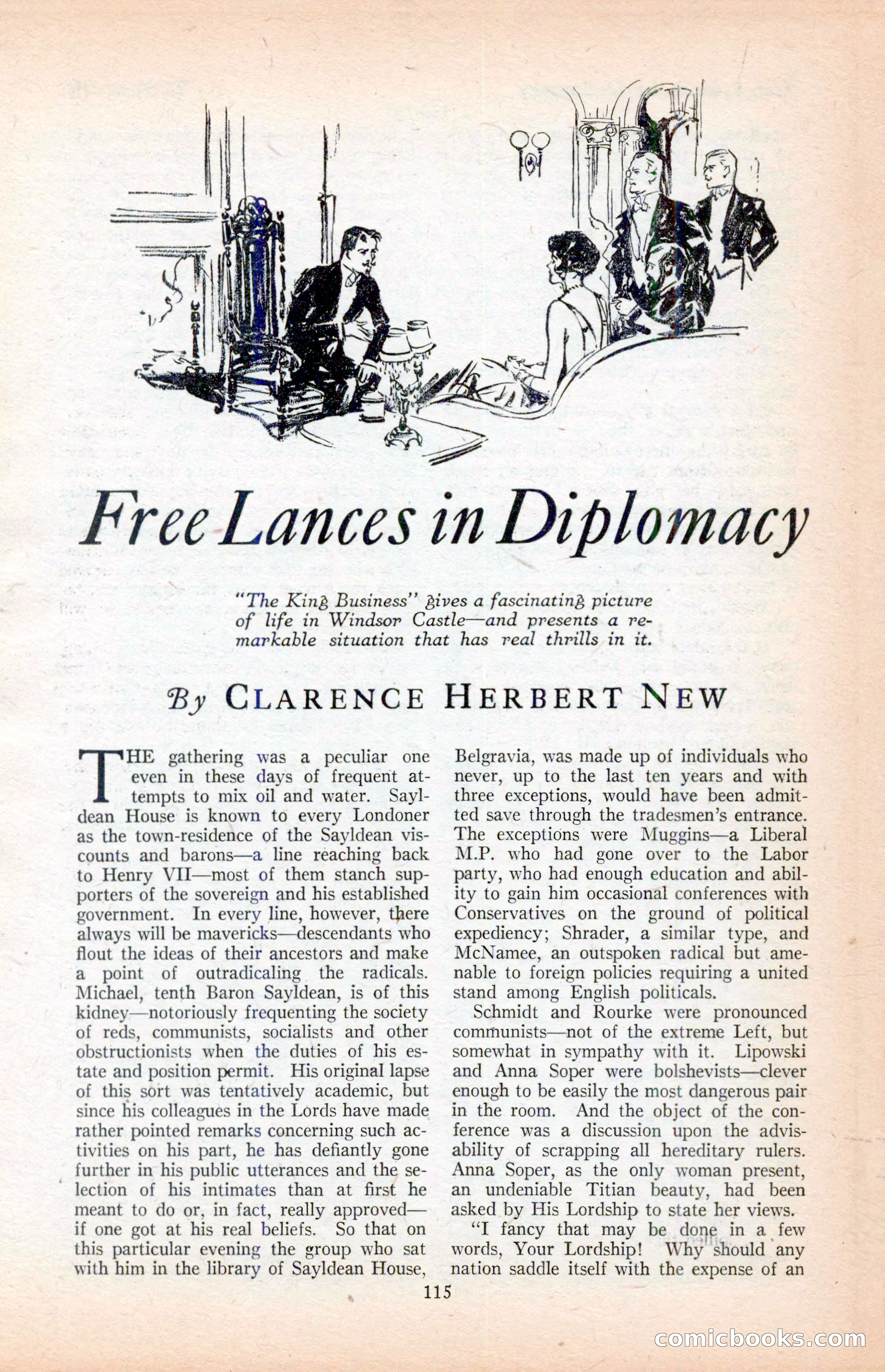 The Illustrated Blue Book Magazine, April 1927 — page 117 of 208