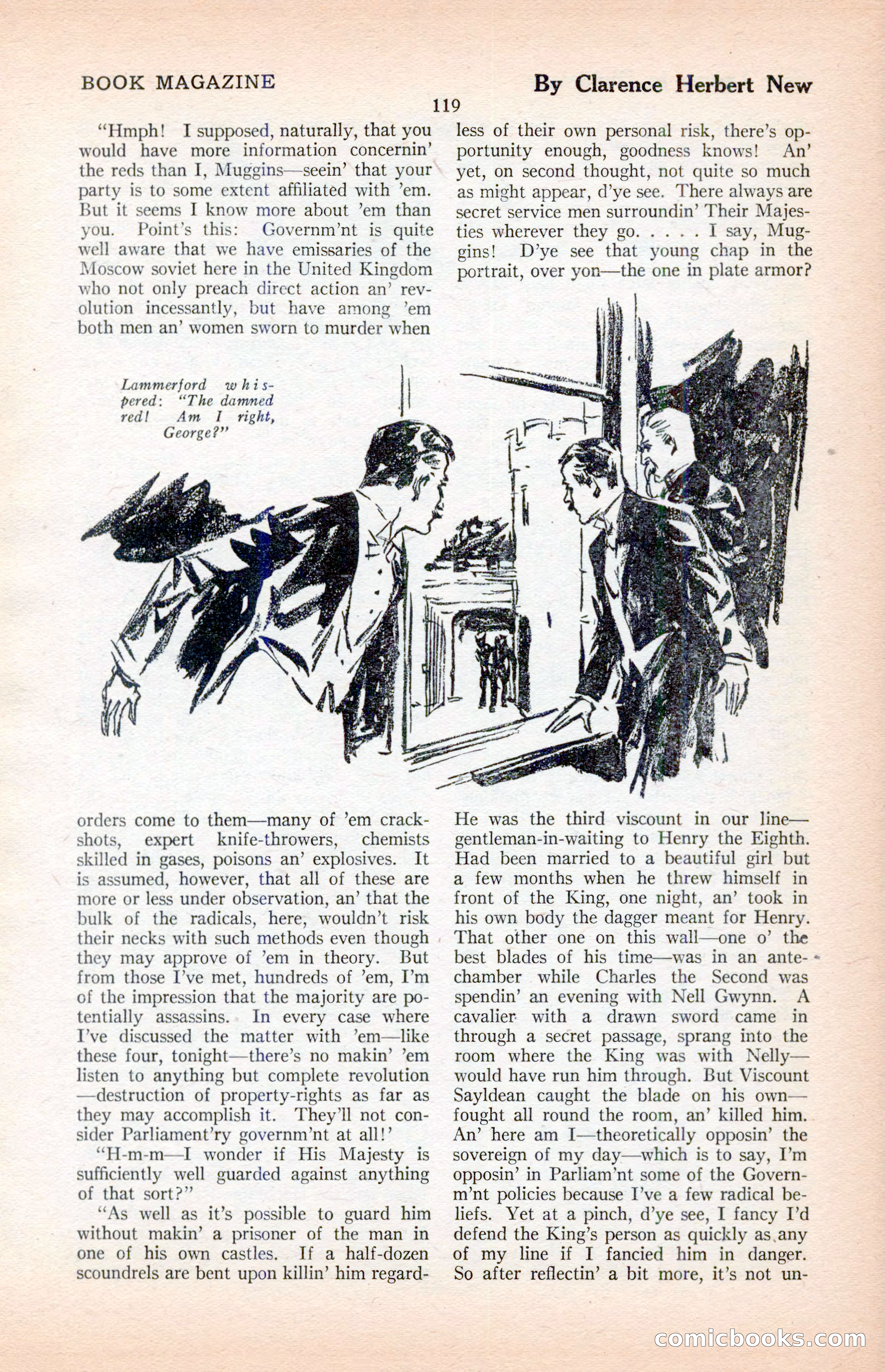 The Illustrated Blue Book Magazine, April 1927 — page 121 of 208