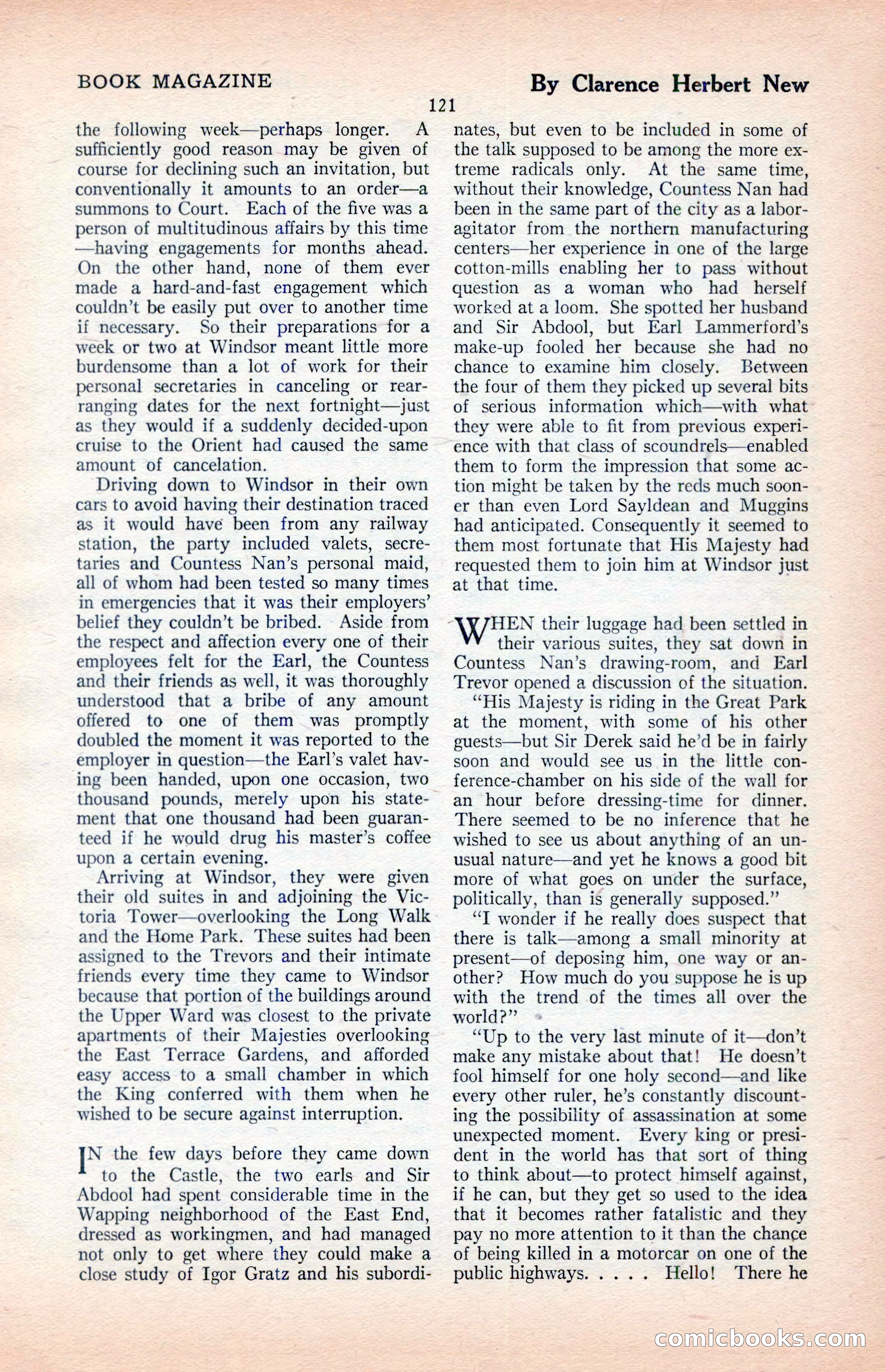 The Illustrated Blue Book Magazine, April 1927 — page 123 of 208