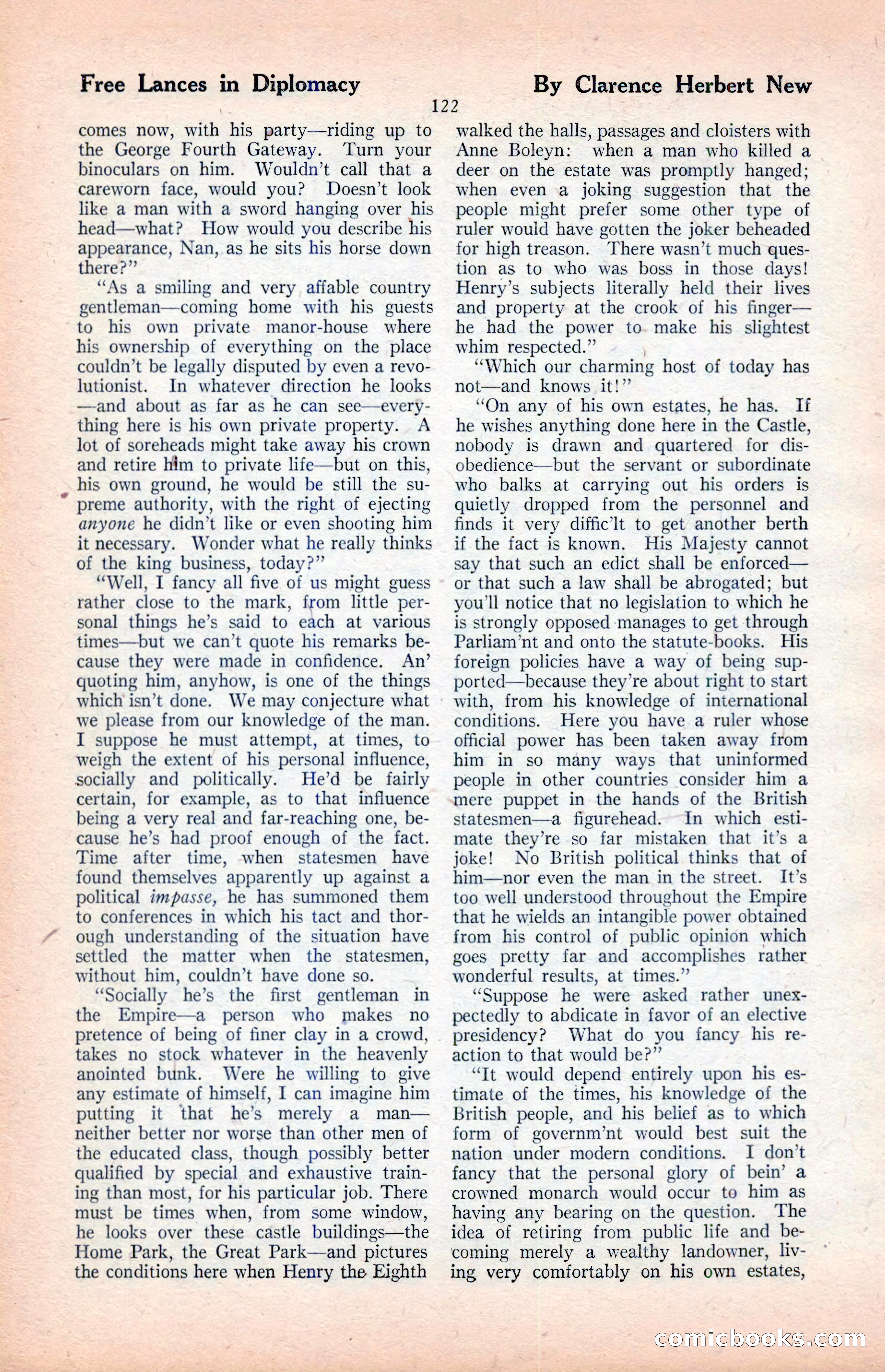 The Illustrated Blue Book Magazine, April 1927 — page 124 of 208