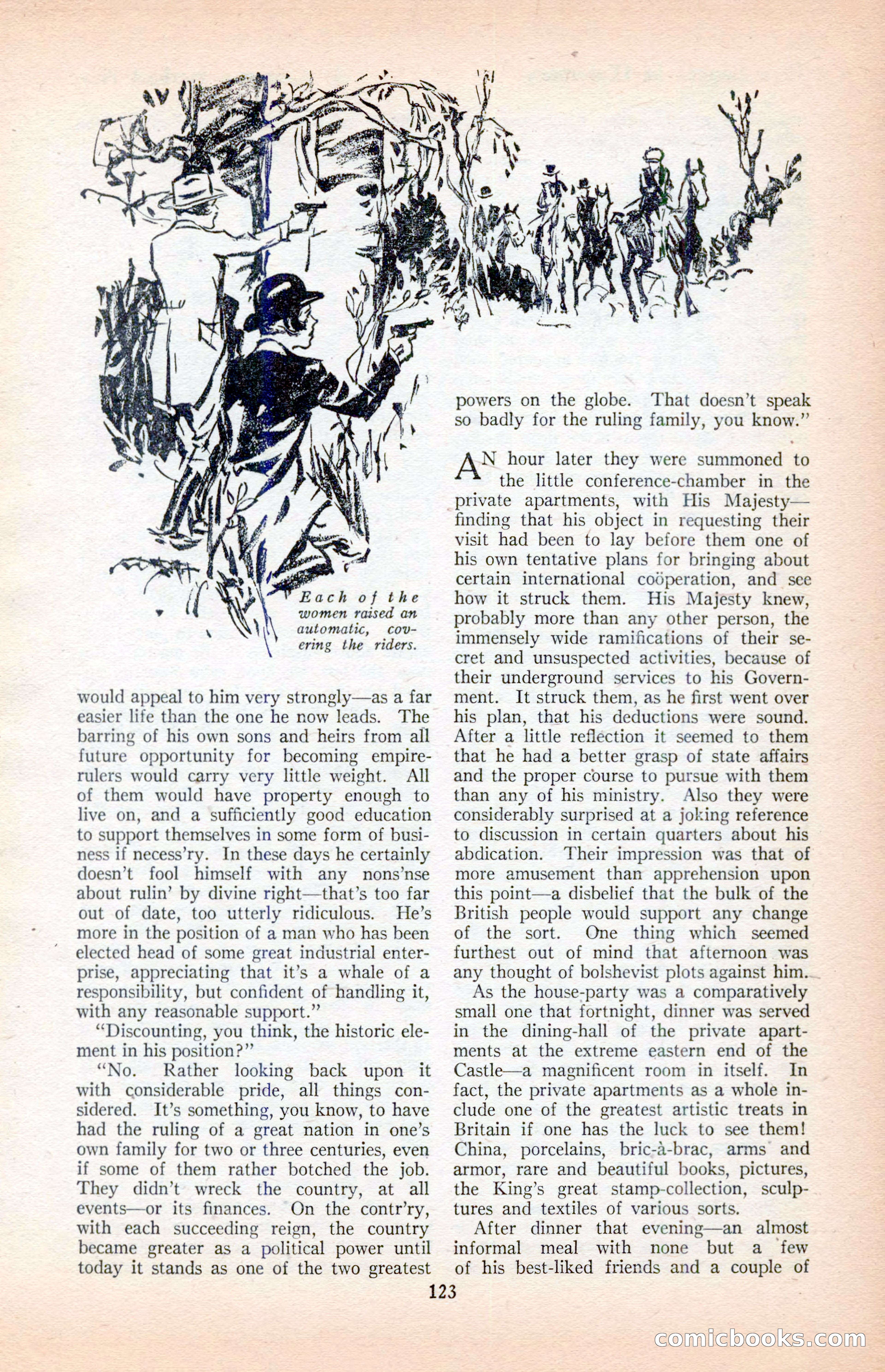 The Illustrated Blue Book Magazine, April 1927 — page 125 of 208