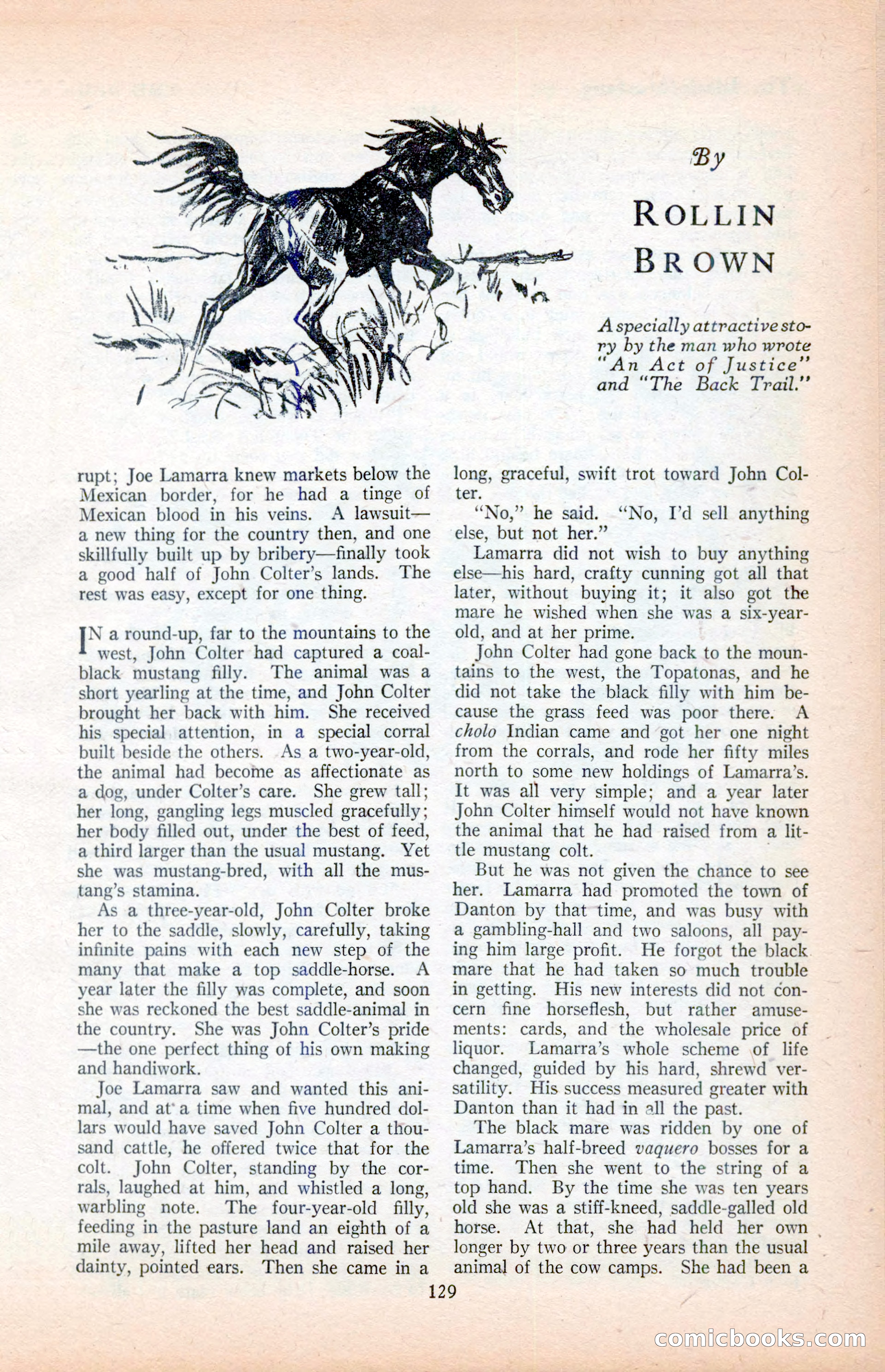 The Illustrated Blue Book Magazine, April 1927 — page 131 of 208