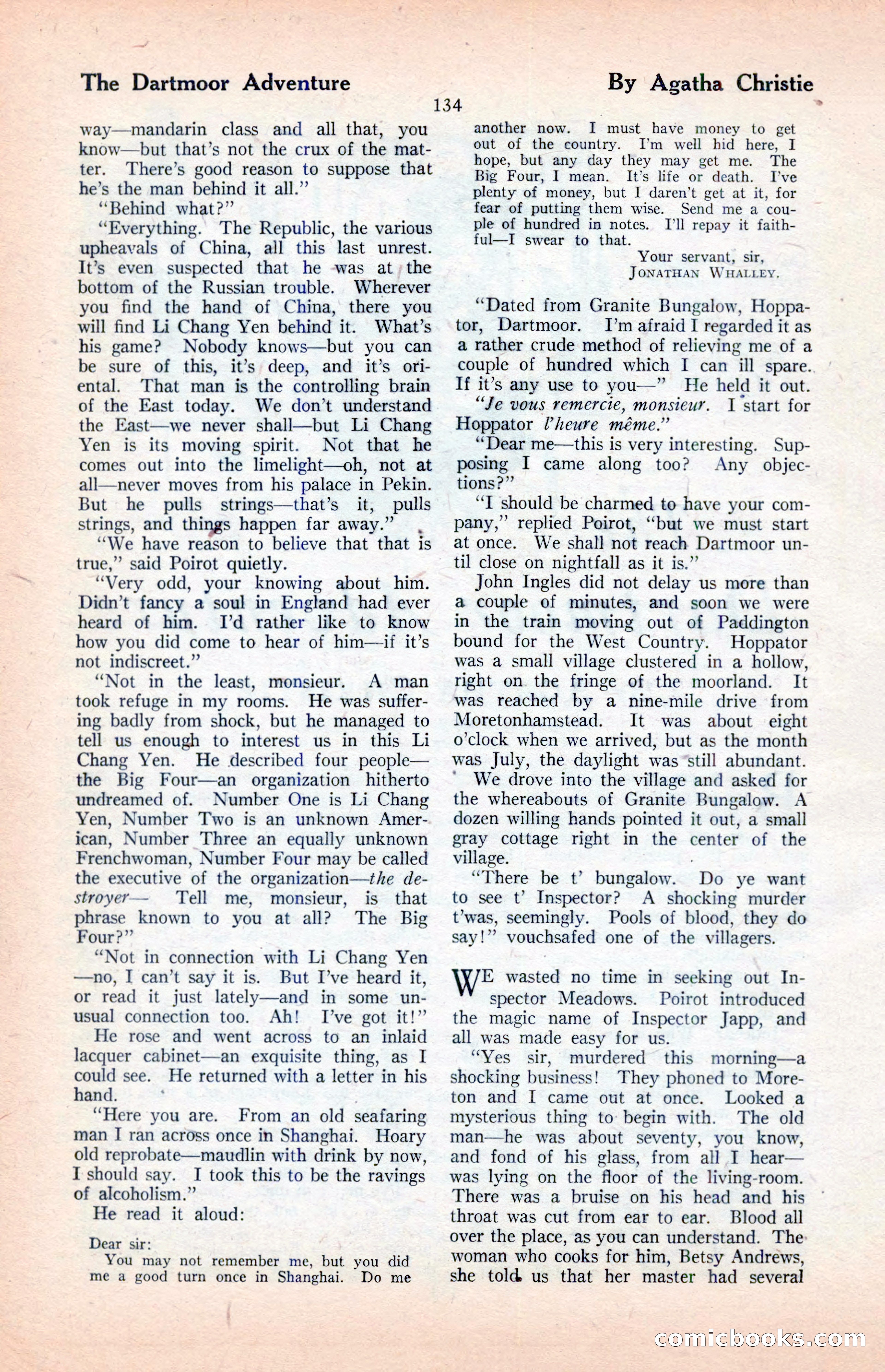 The Illustrated Blue Book Magazine, April 1927 — page 136 of 208