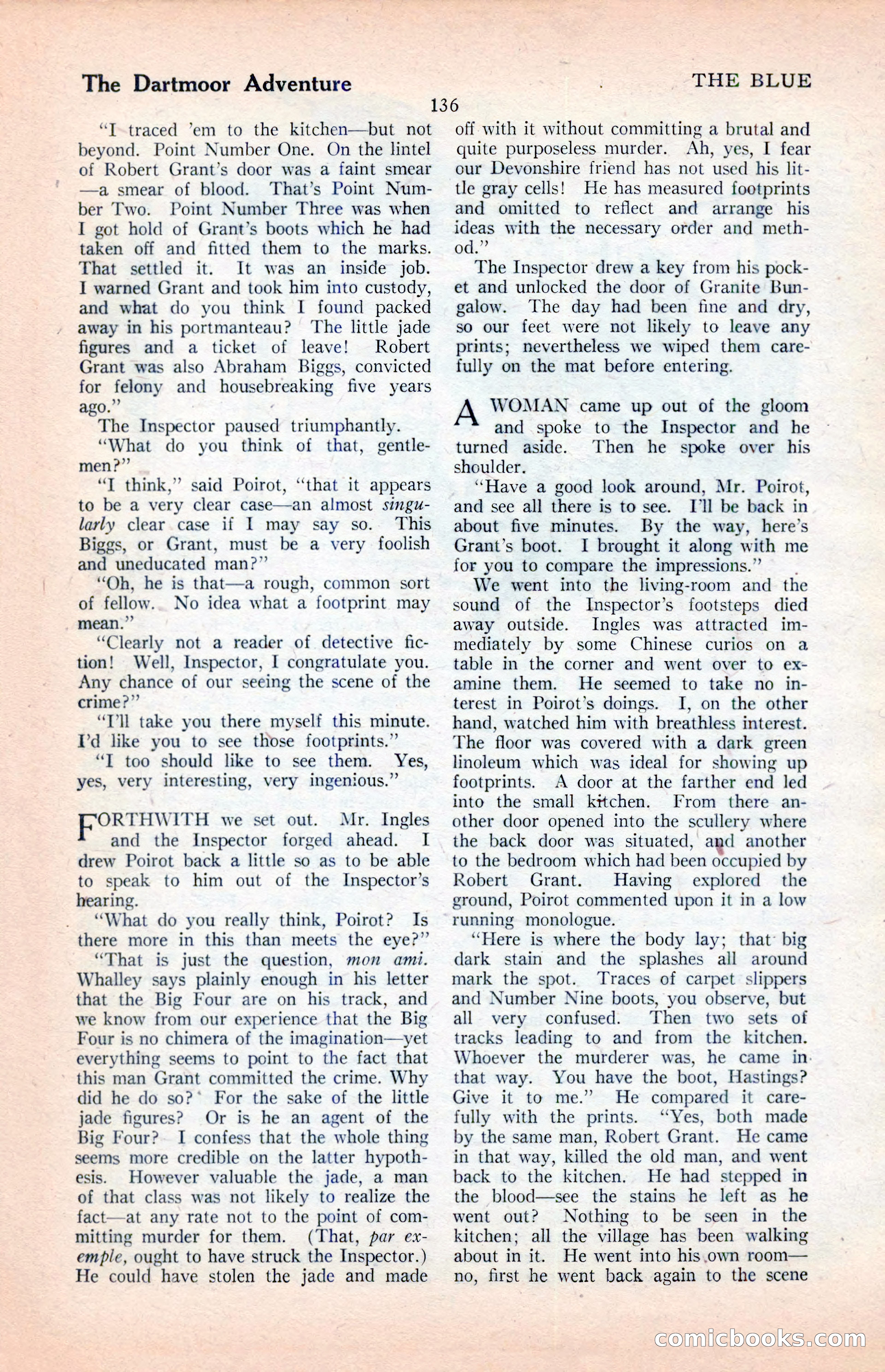 The Illustrated Blue Book Magazine, April 1927 — page 138 of 208
