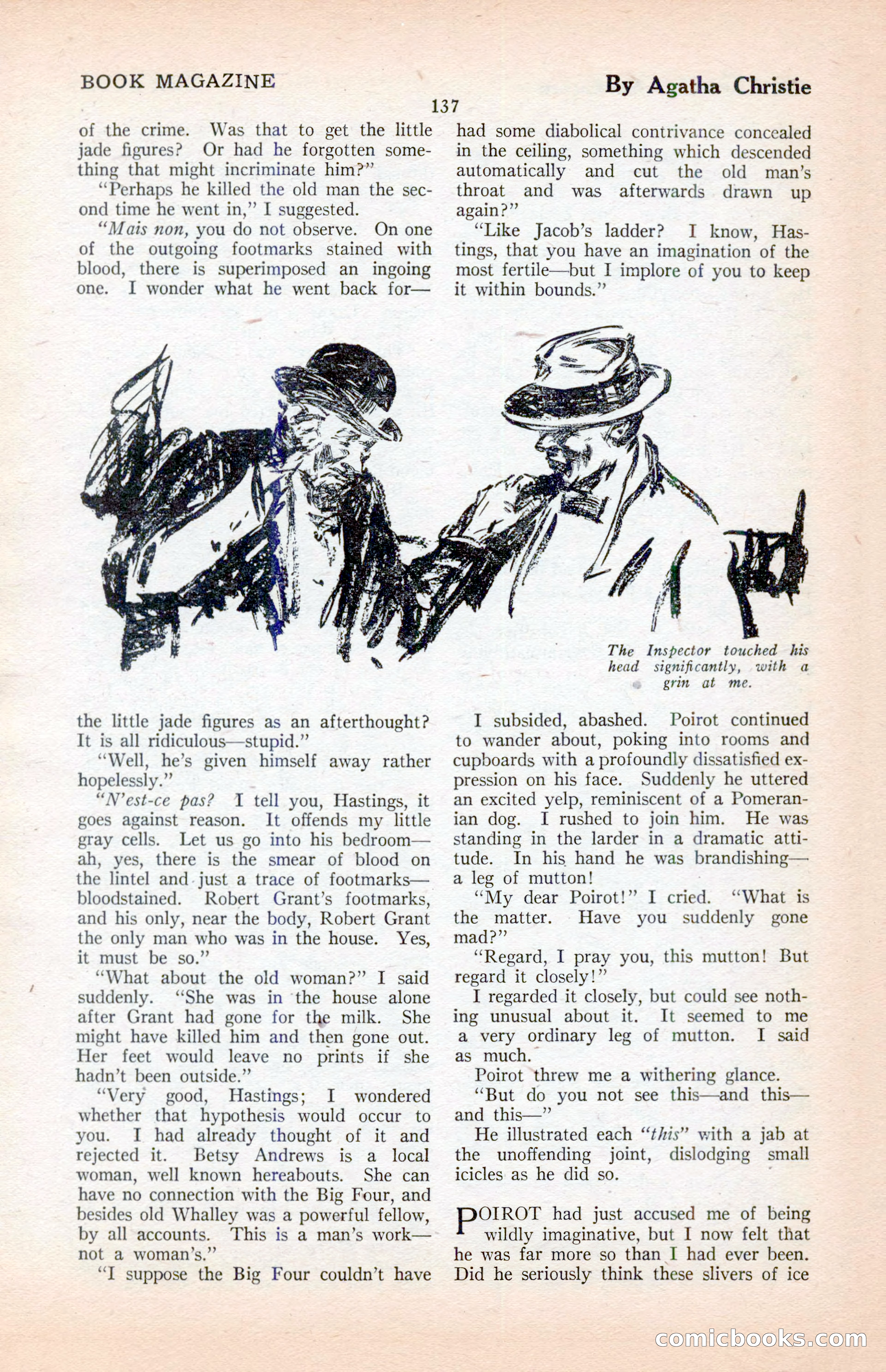 The Illustrated Blue Book Magazine, April 1927 — page 139 of 208