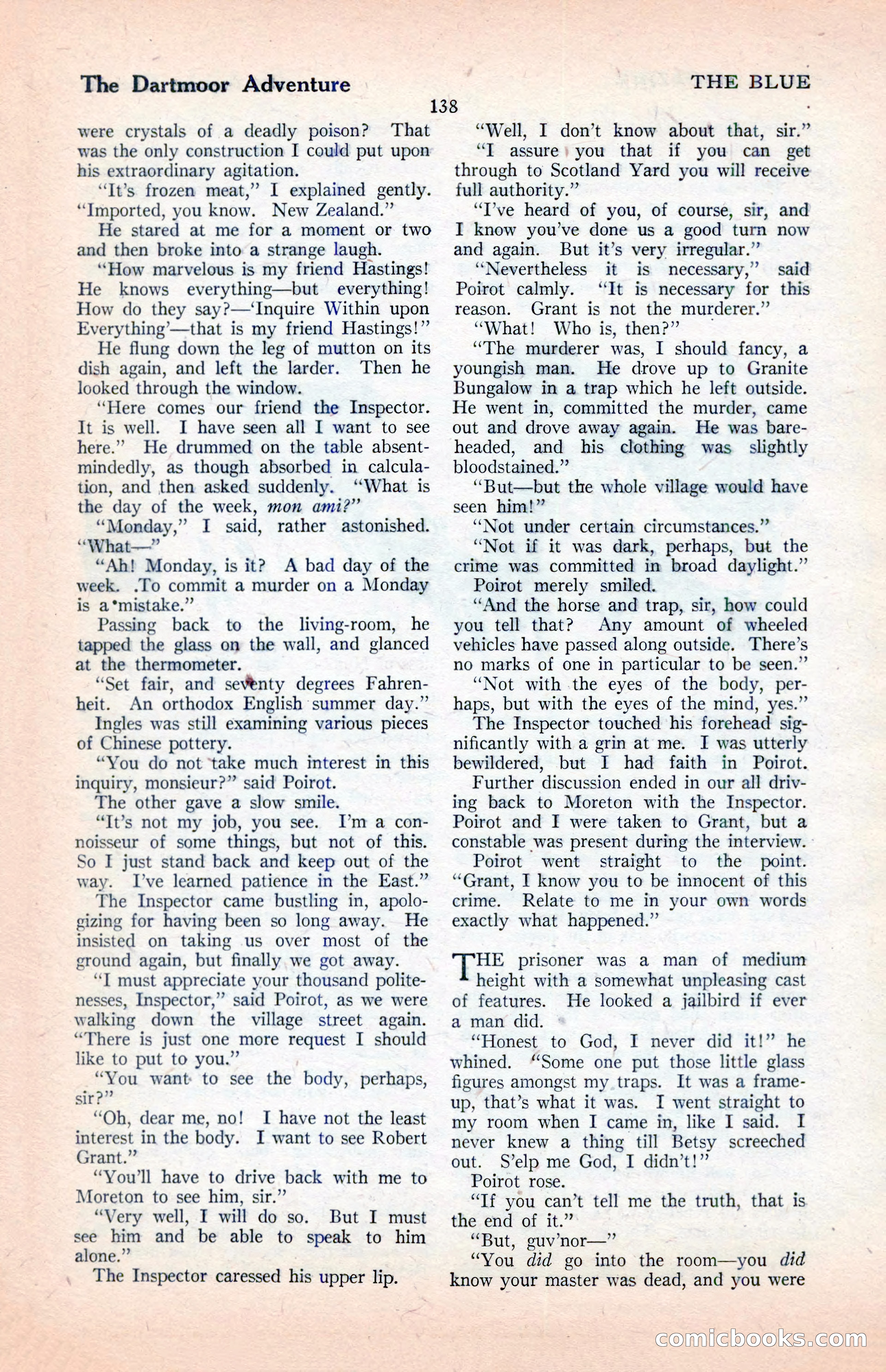 The Illustrated Blue Book Magazine, April 1927 — page 140 of 208