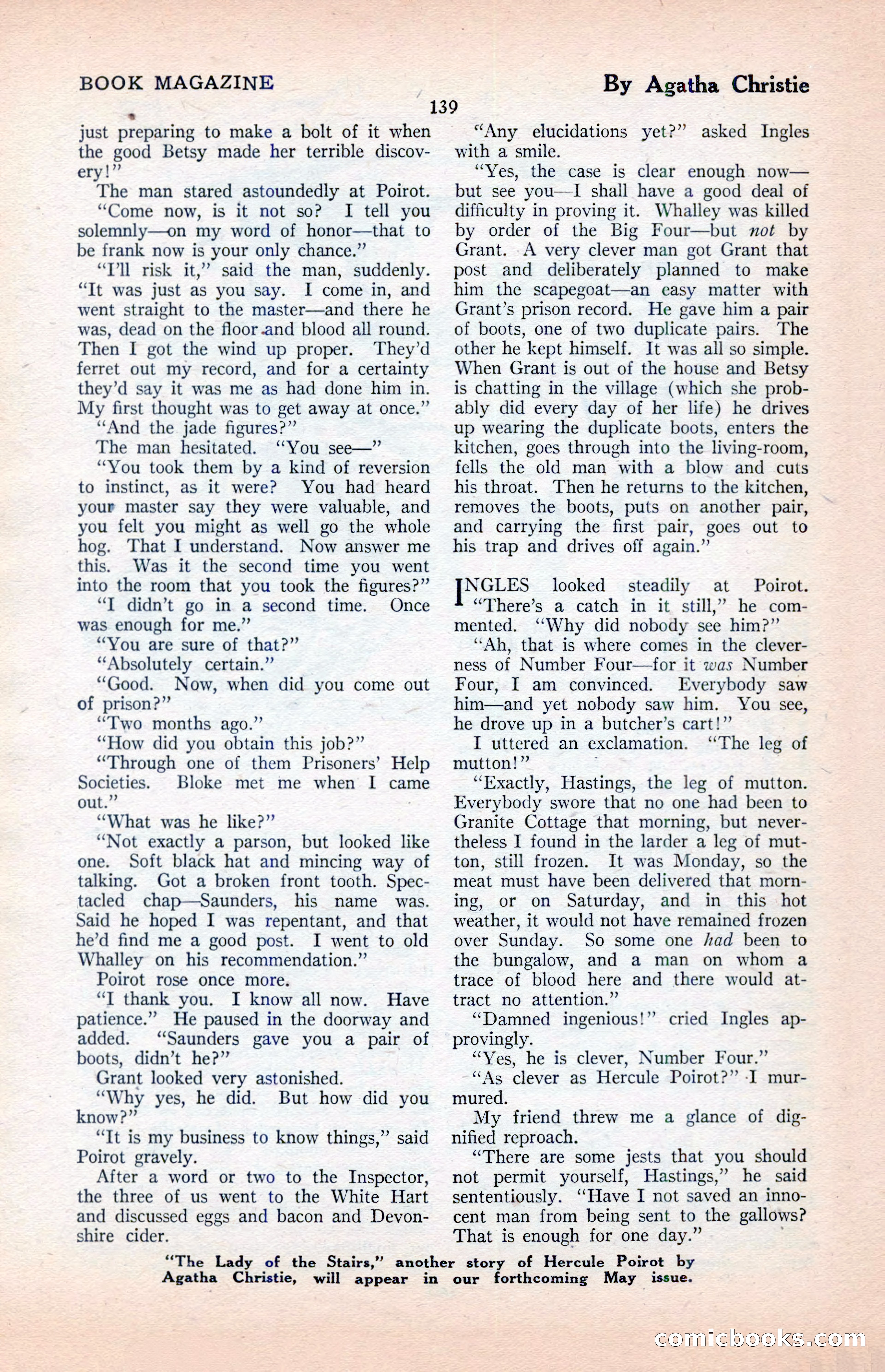 The Illustrated Blue Book Magazine, April 1927 — page 141 of 208