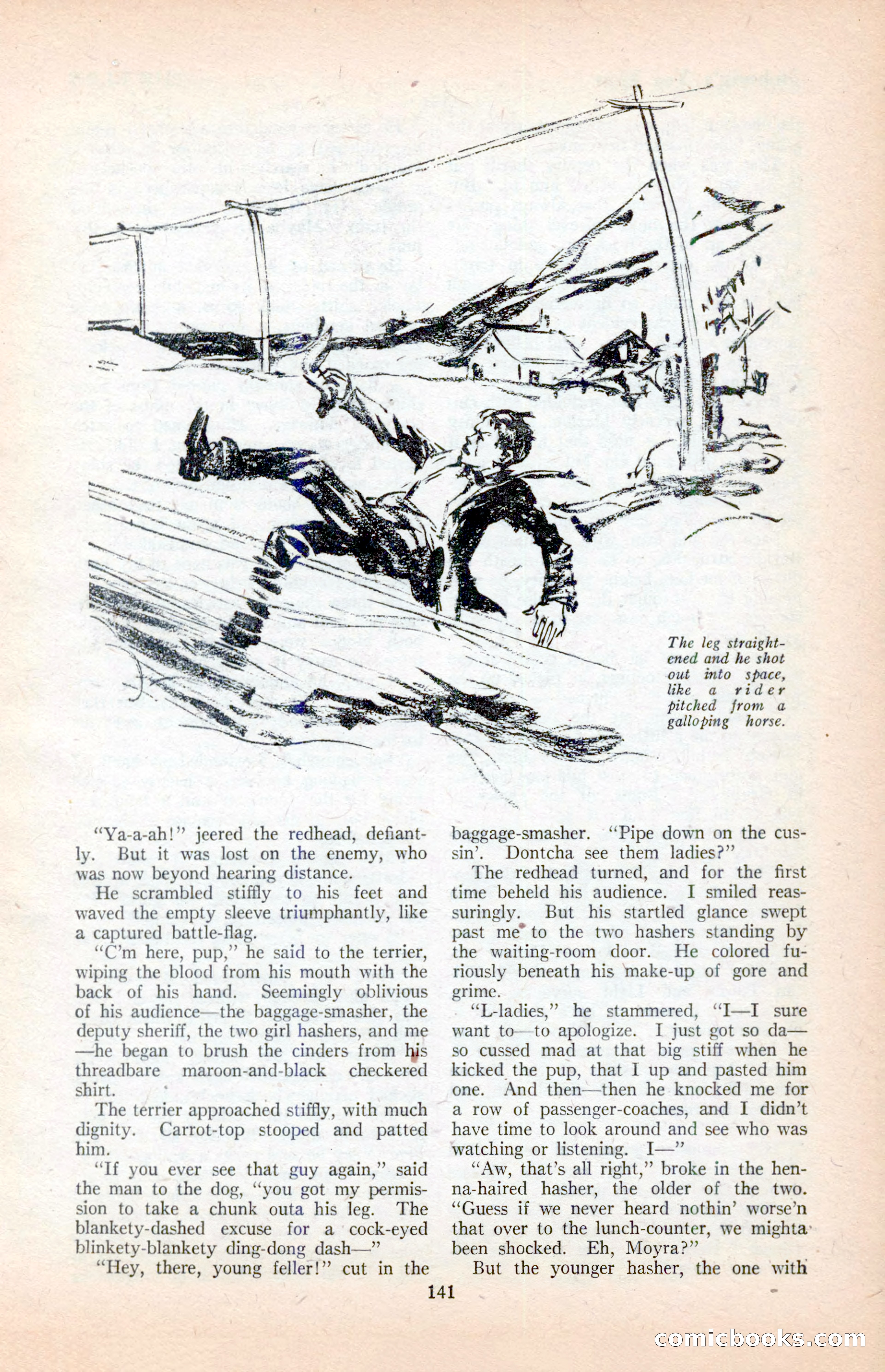 The Illustrated Blue Book Magazine, April 1927 — page 143 of 208