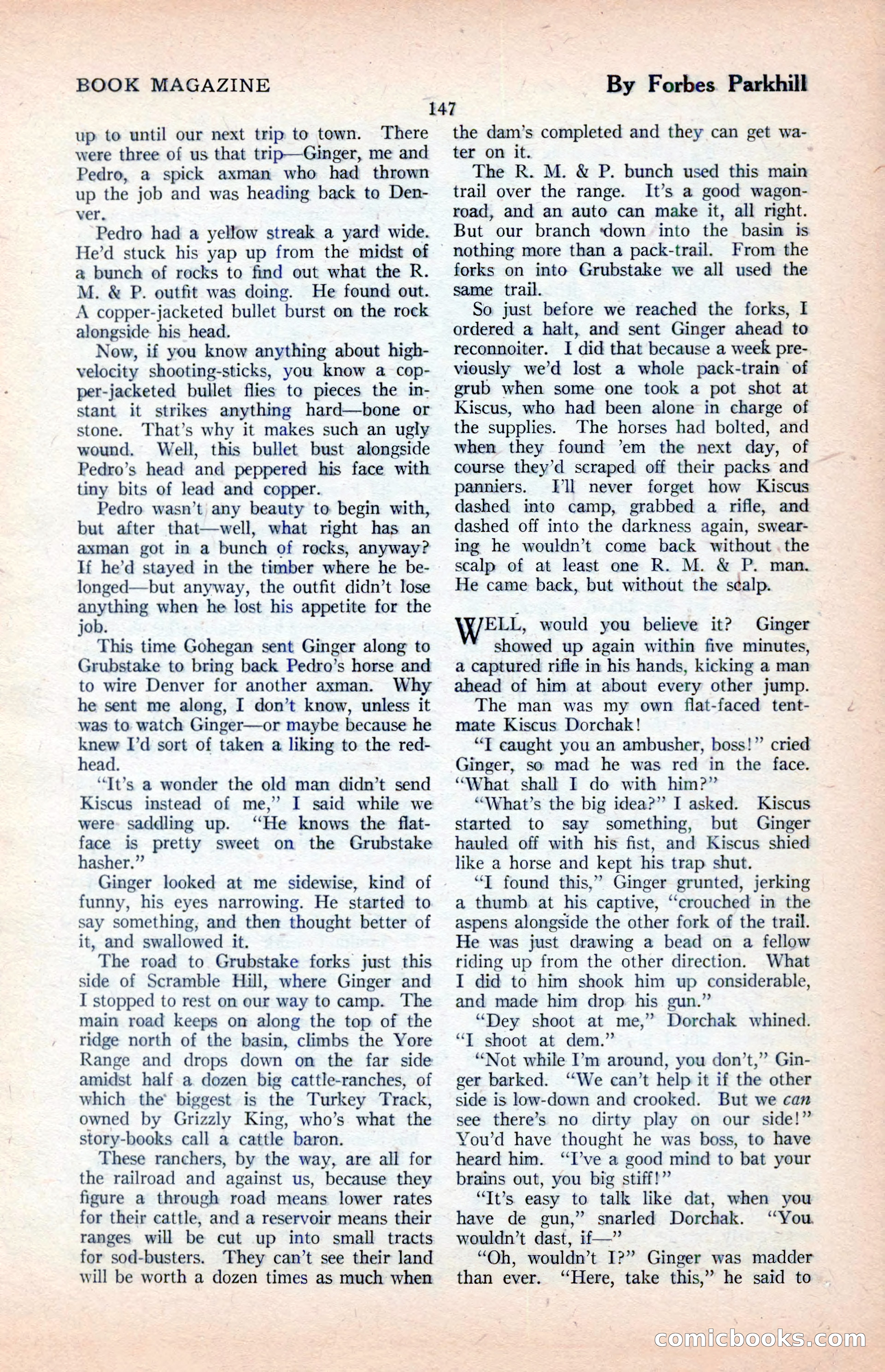 The Illustrated Blue Book Magazine, April 1927 — page 149 of 208
