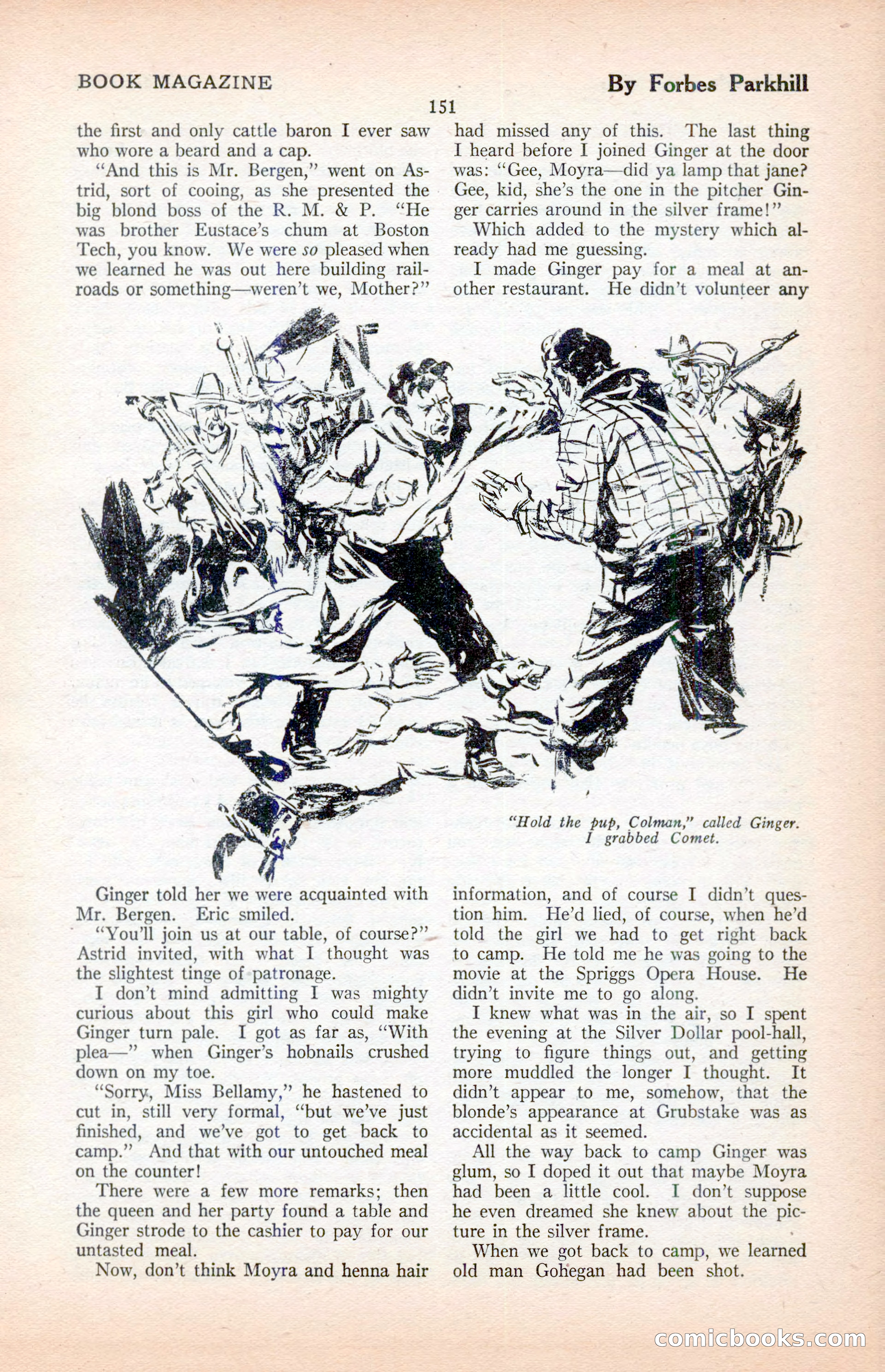 The Illustrated Blue Book Magazine, April 1927 — page 153 of 208