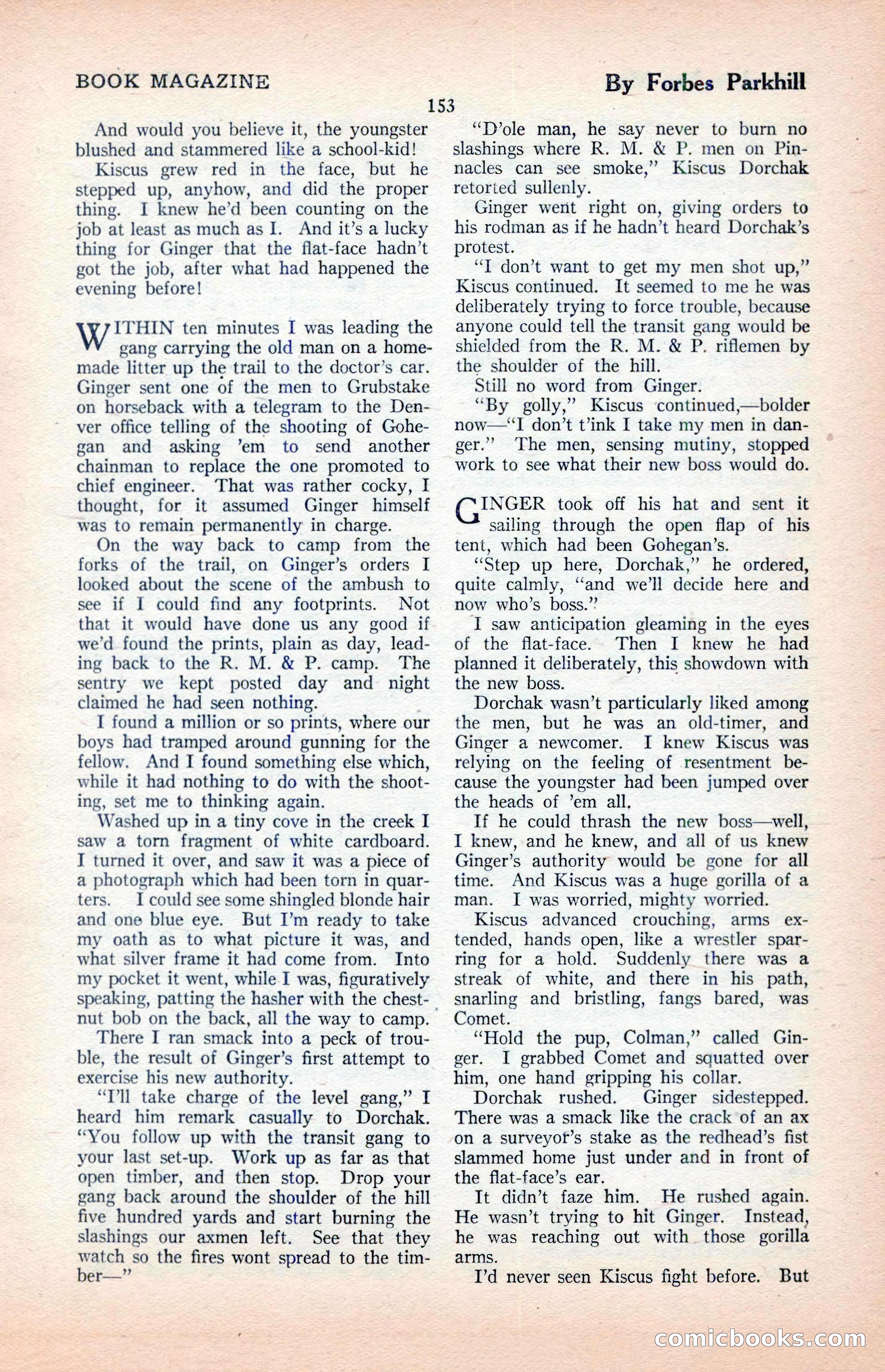The Illustrated Blue Book Magazine, April 1927 — page 155 of 208