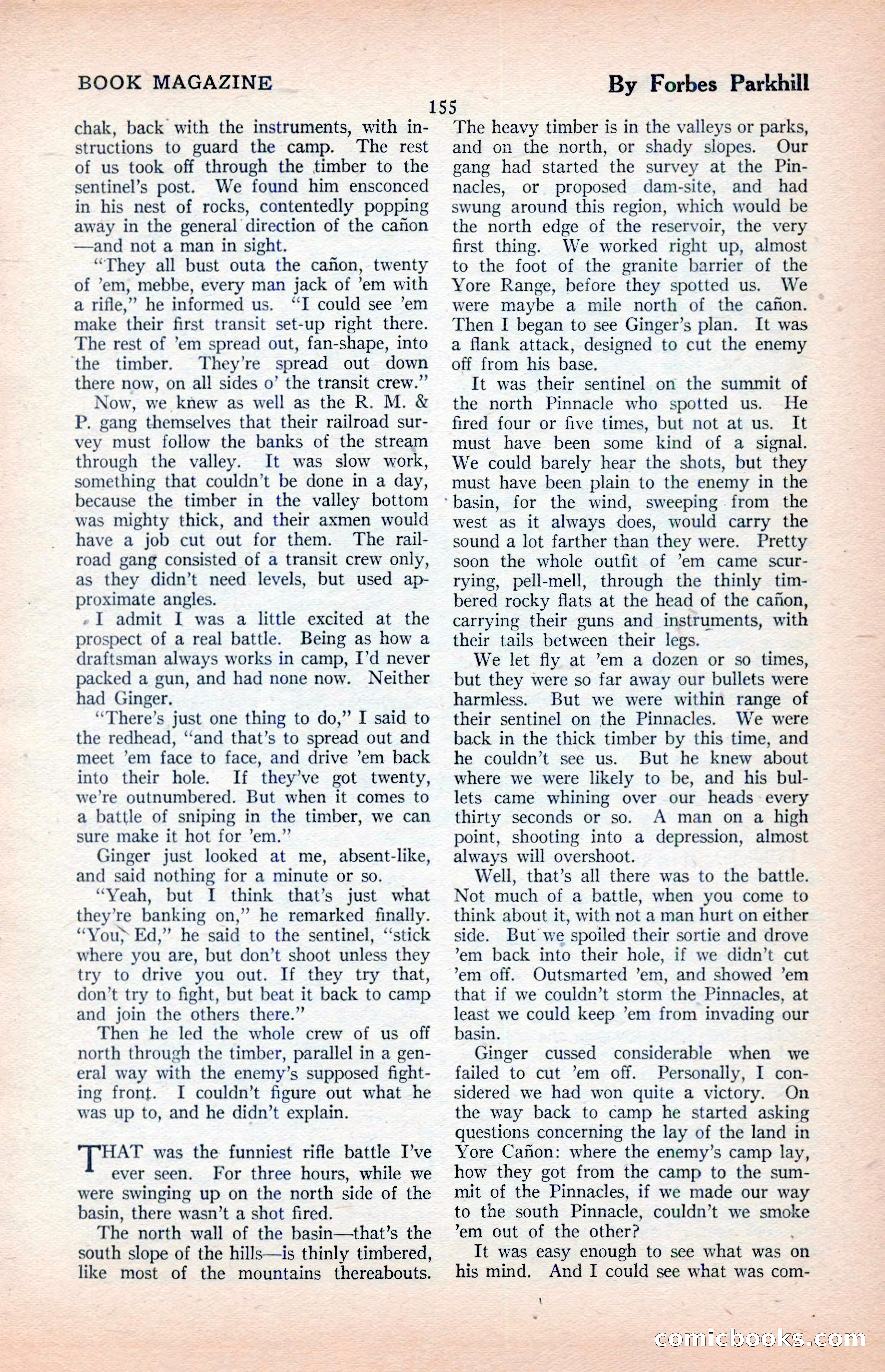 The Illustrated Blue Book Magazine, April 1927 — page 157 of 208