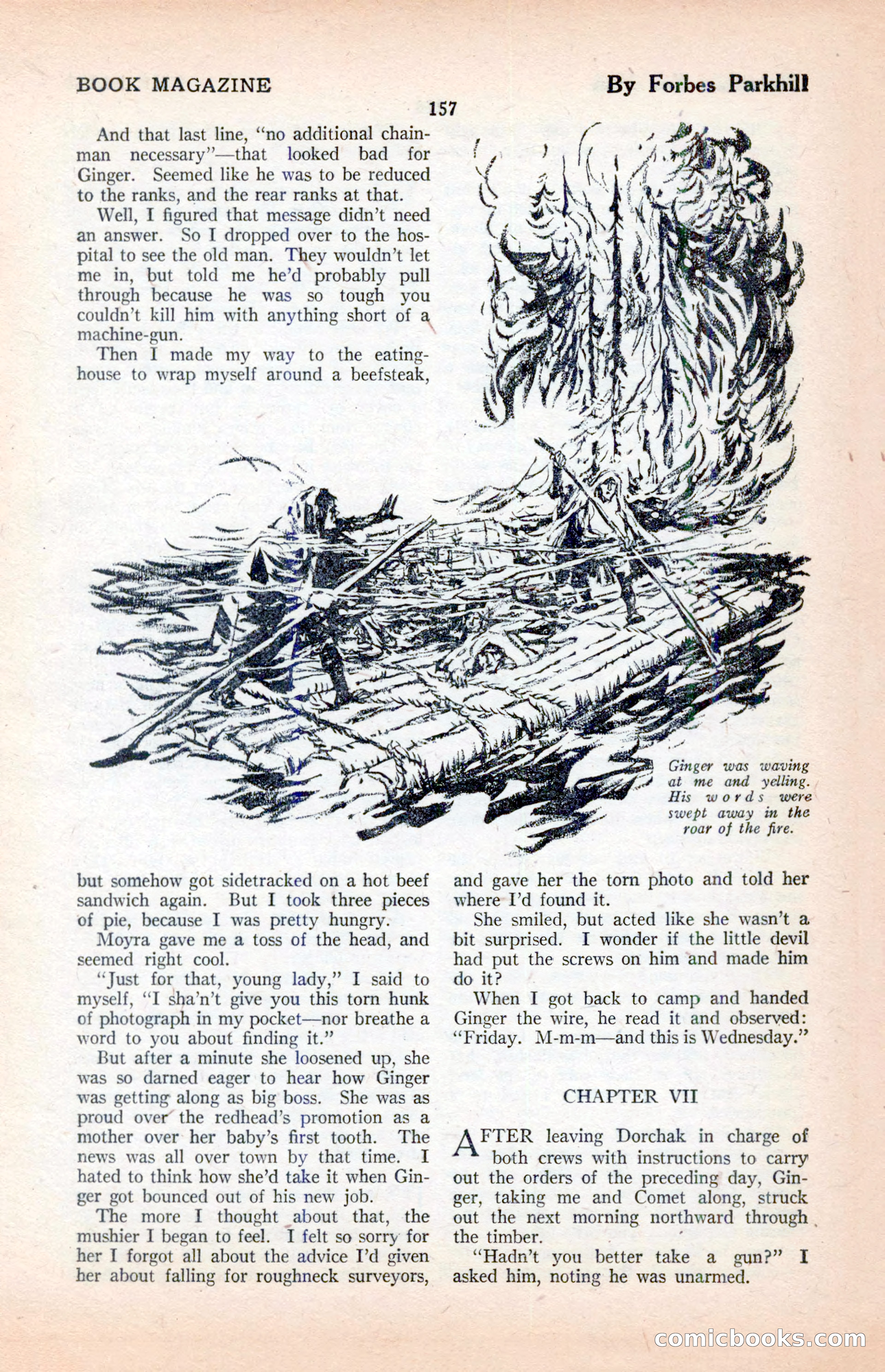 The Illustrated Blue Book Magazine, April 1927 — page 159 of 208