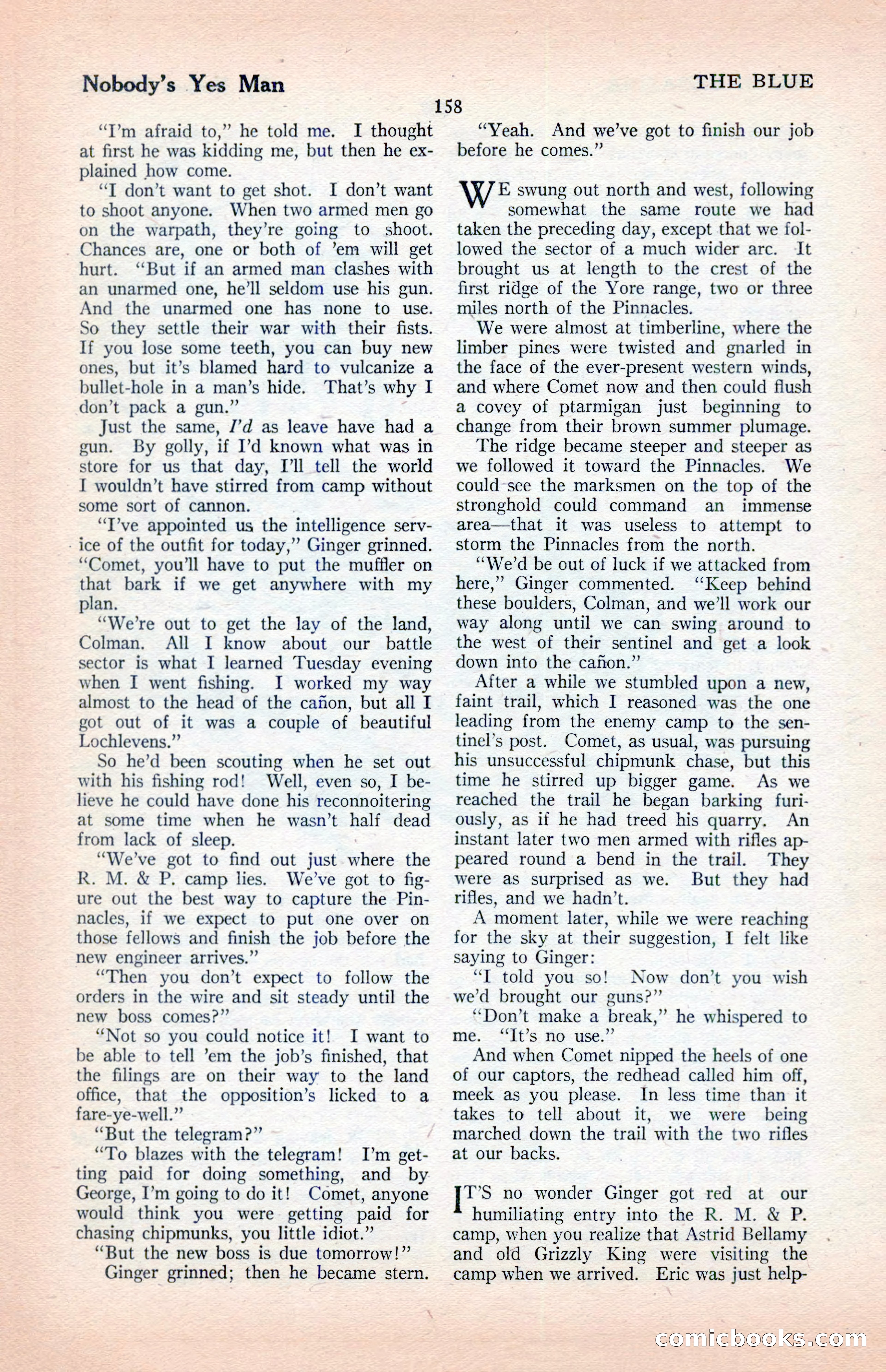 The Illustrated Blue Book Magazine, April 1927 — page 160 of 208