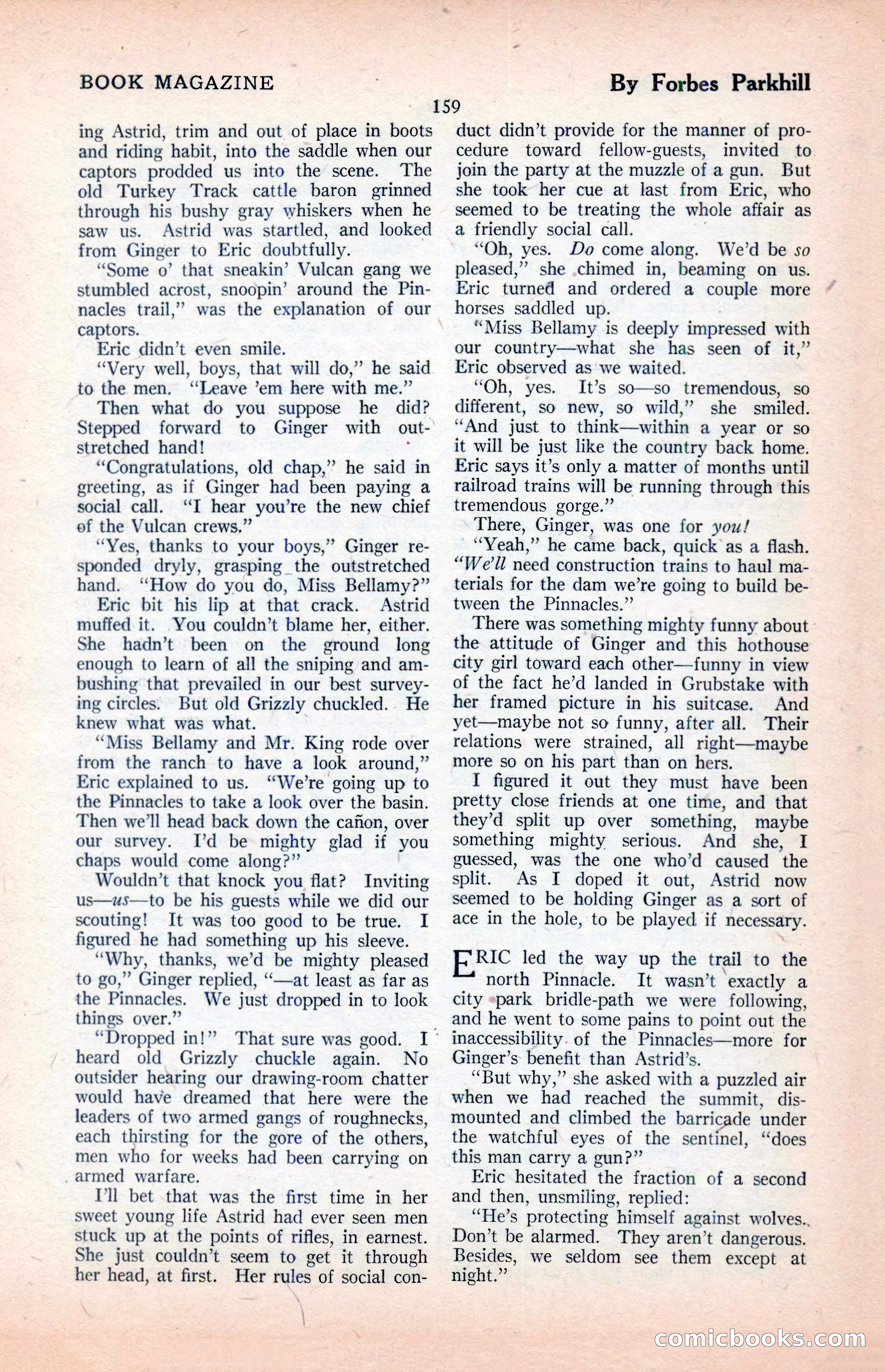 The Illustrated Blue Book Magazine, April 1927 — page 161 of 208