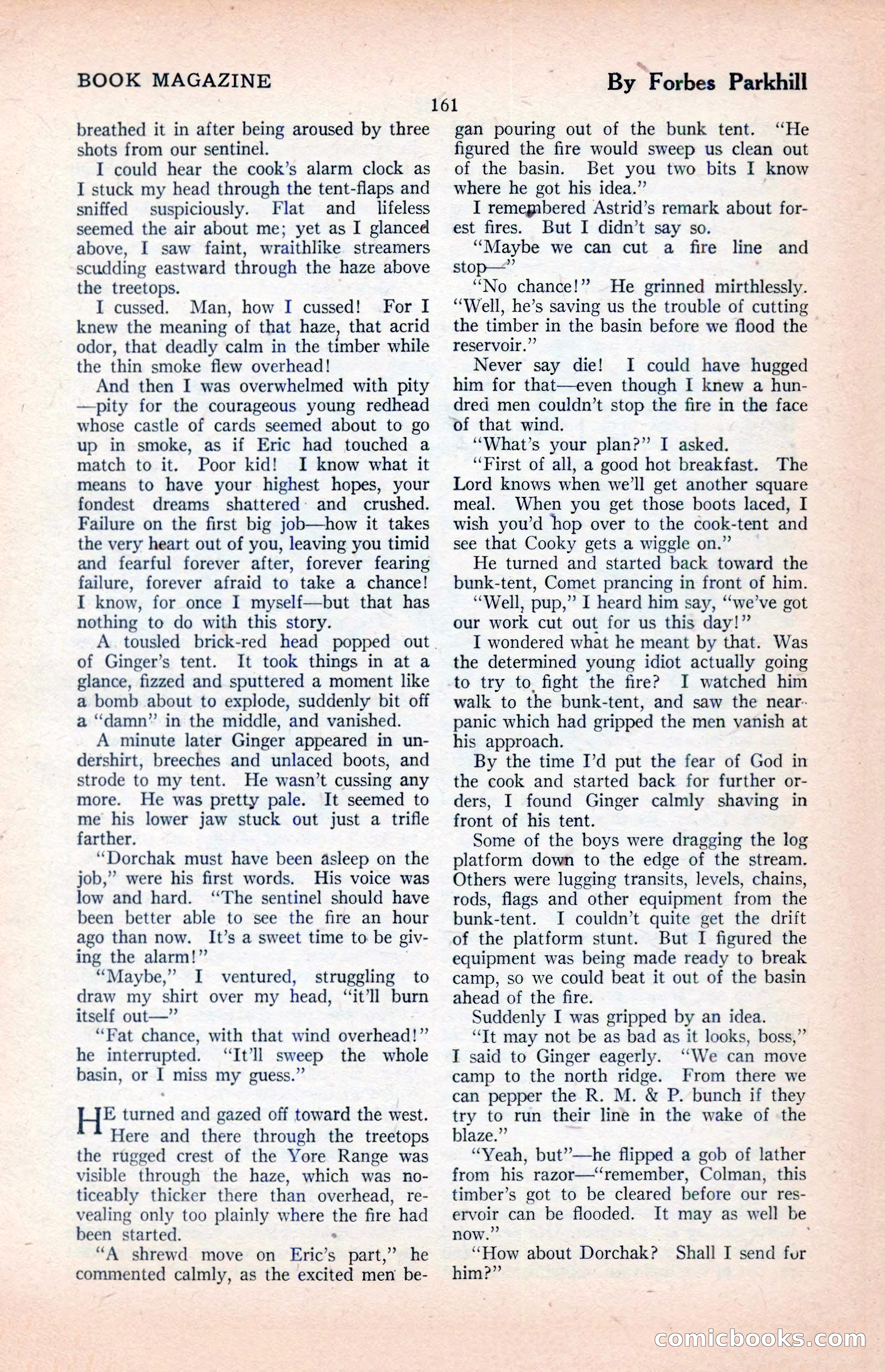 The Illustrated Blue Book Magazine, April 1927 — page 163 of 208