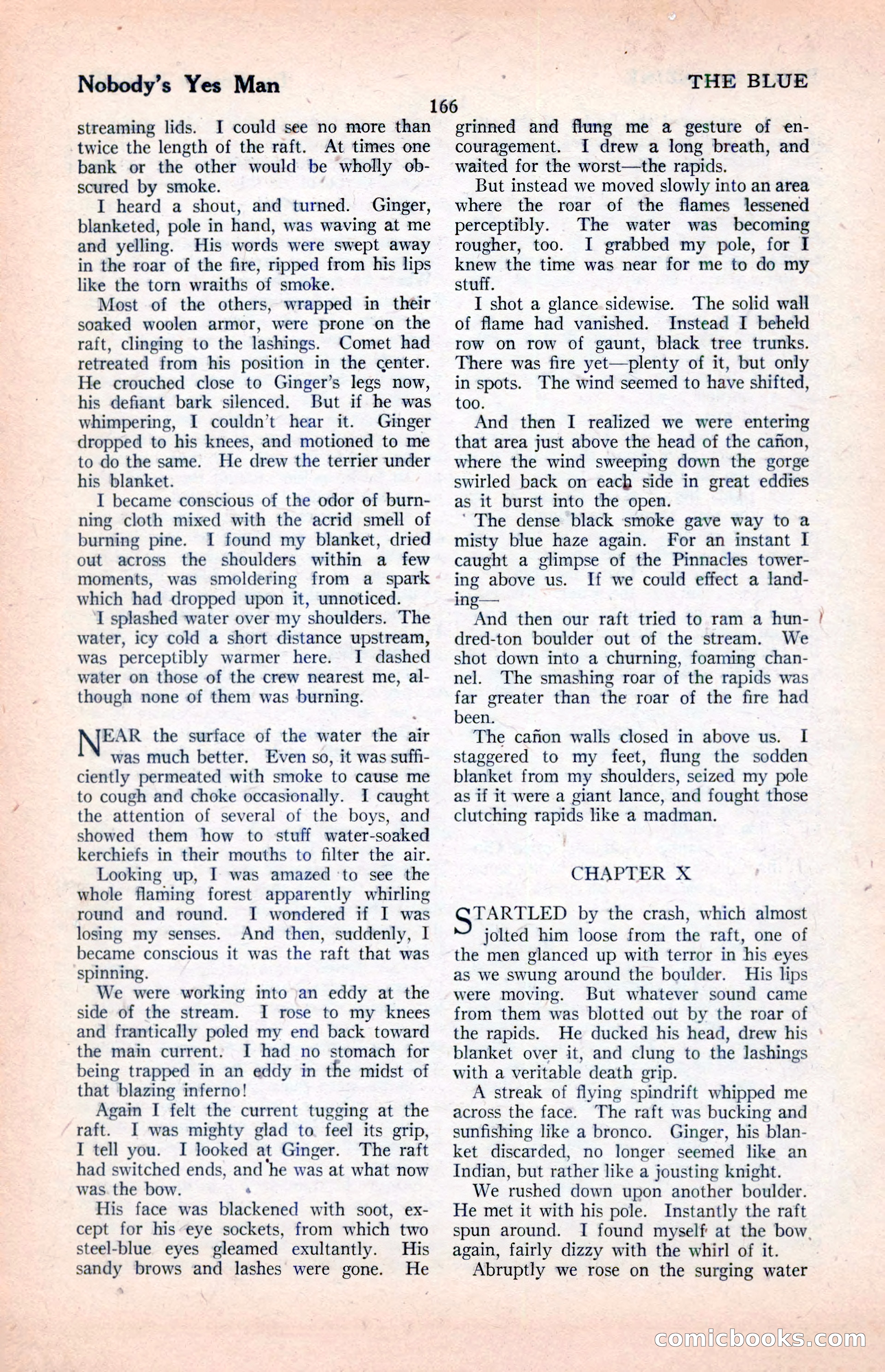 The Illustrated Blue Book Magazine, April 1927 — page 168 of 208