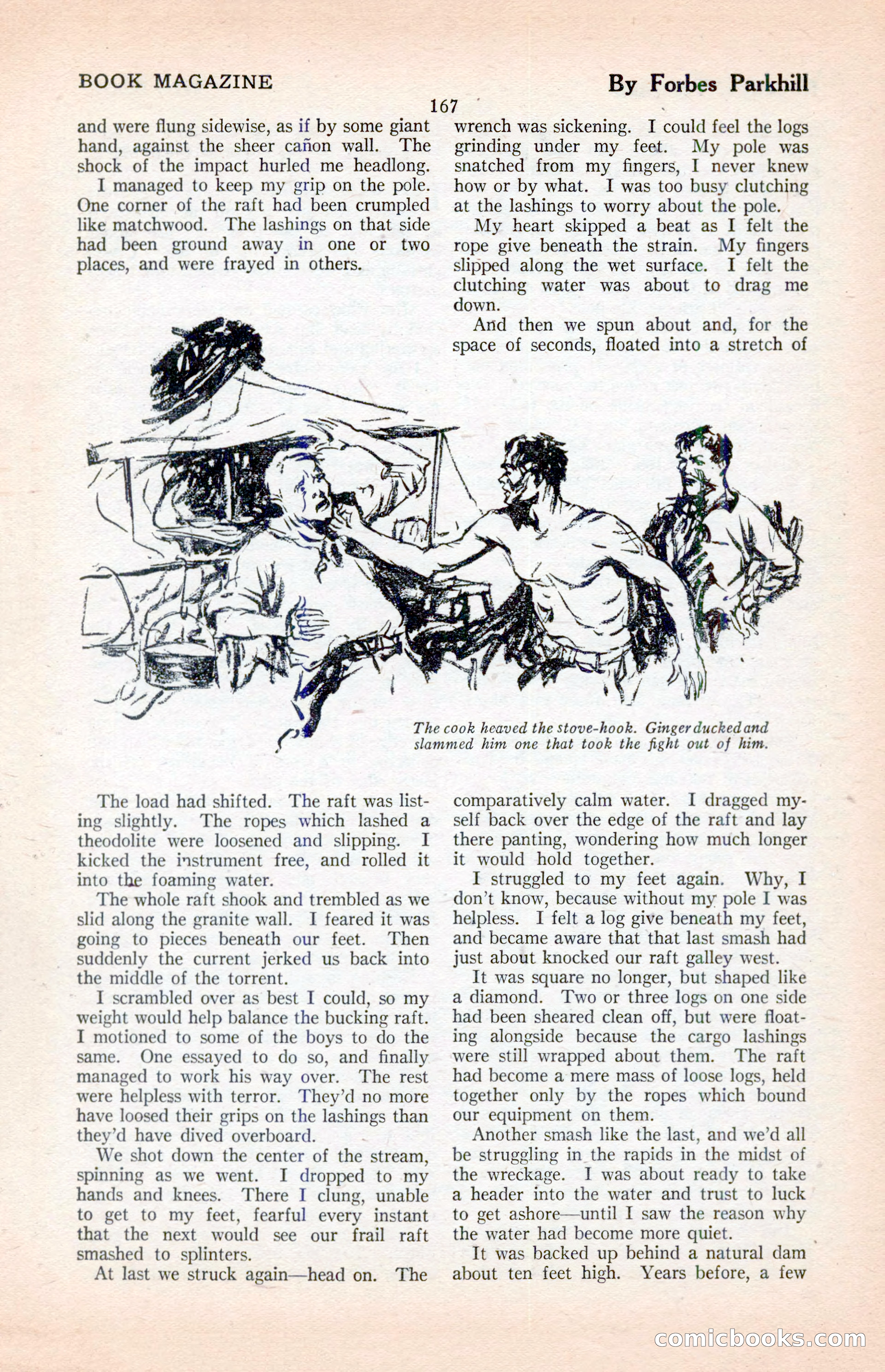 The Illustrated Blue Book Magazine, April 1927 — page 169 of 208