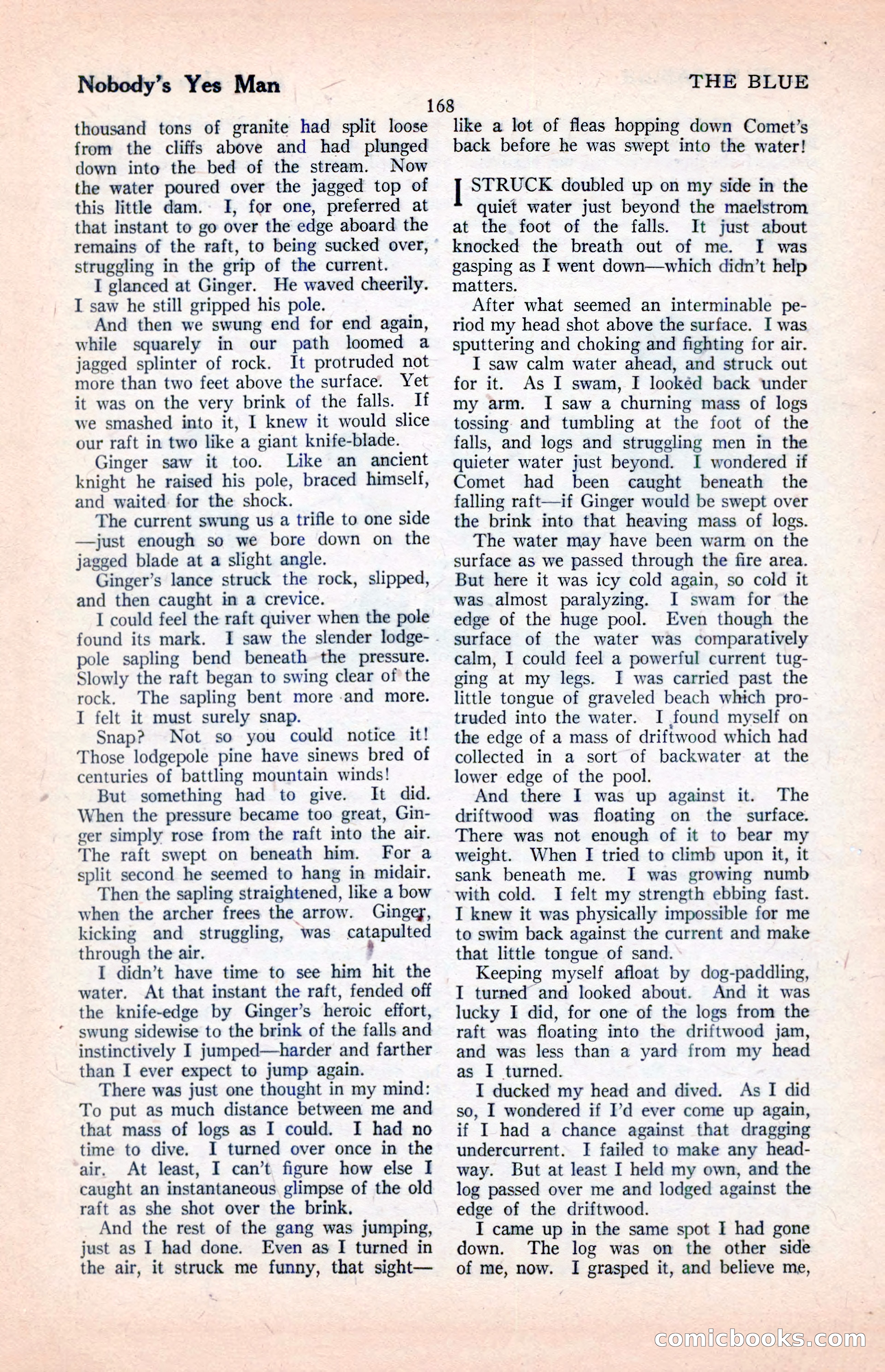 The Illustrated Blue Book Magazine, April 1927 — page 170 of 208