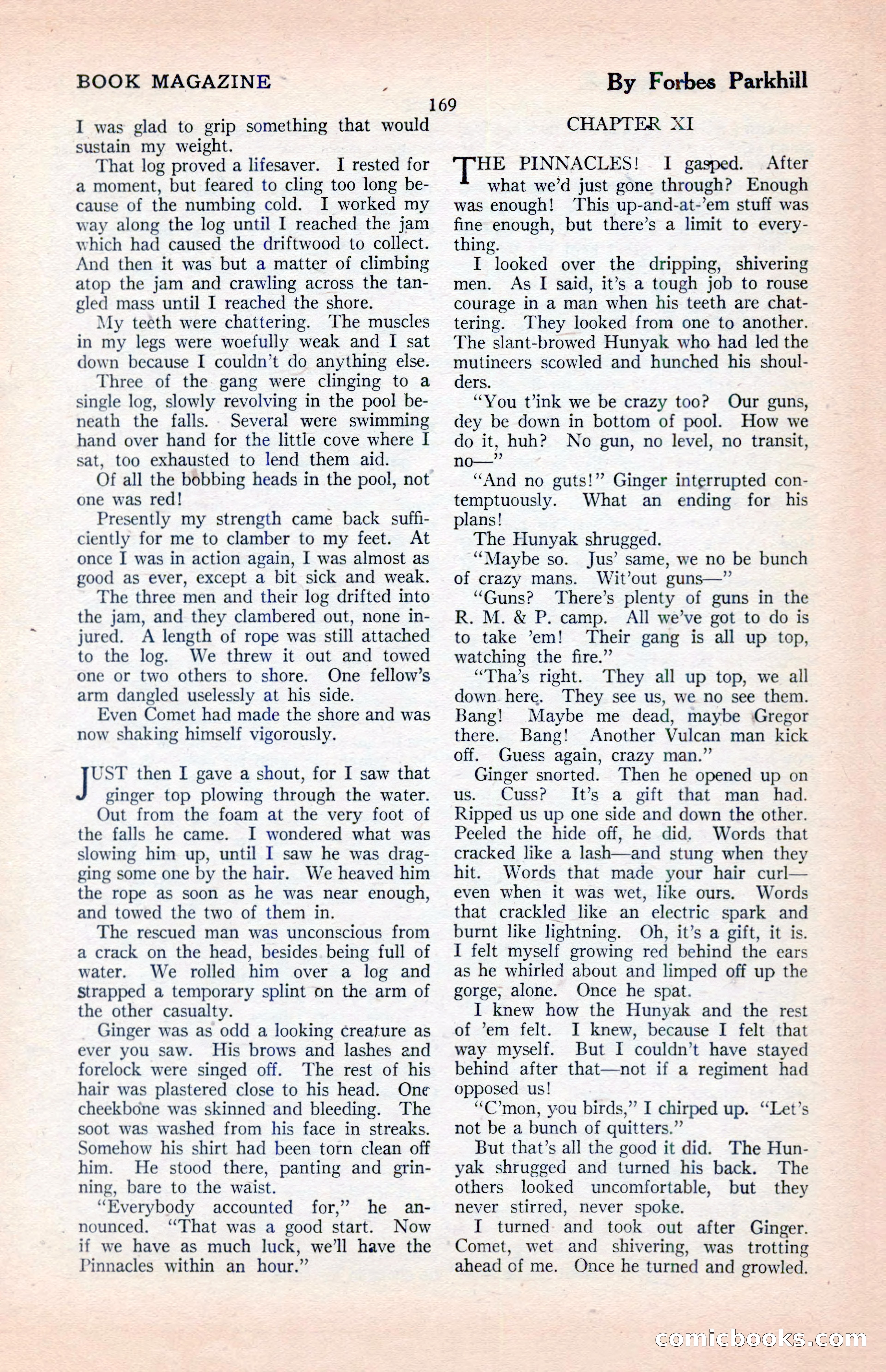 The Illustrated Blue Book Magazine, April 1927 — page 171 of 208