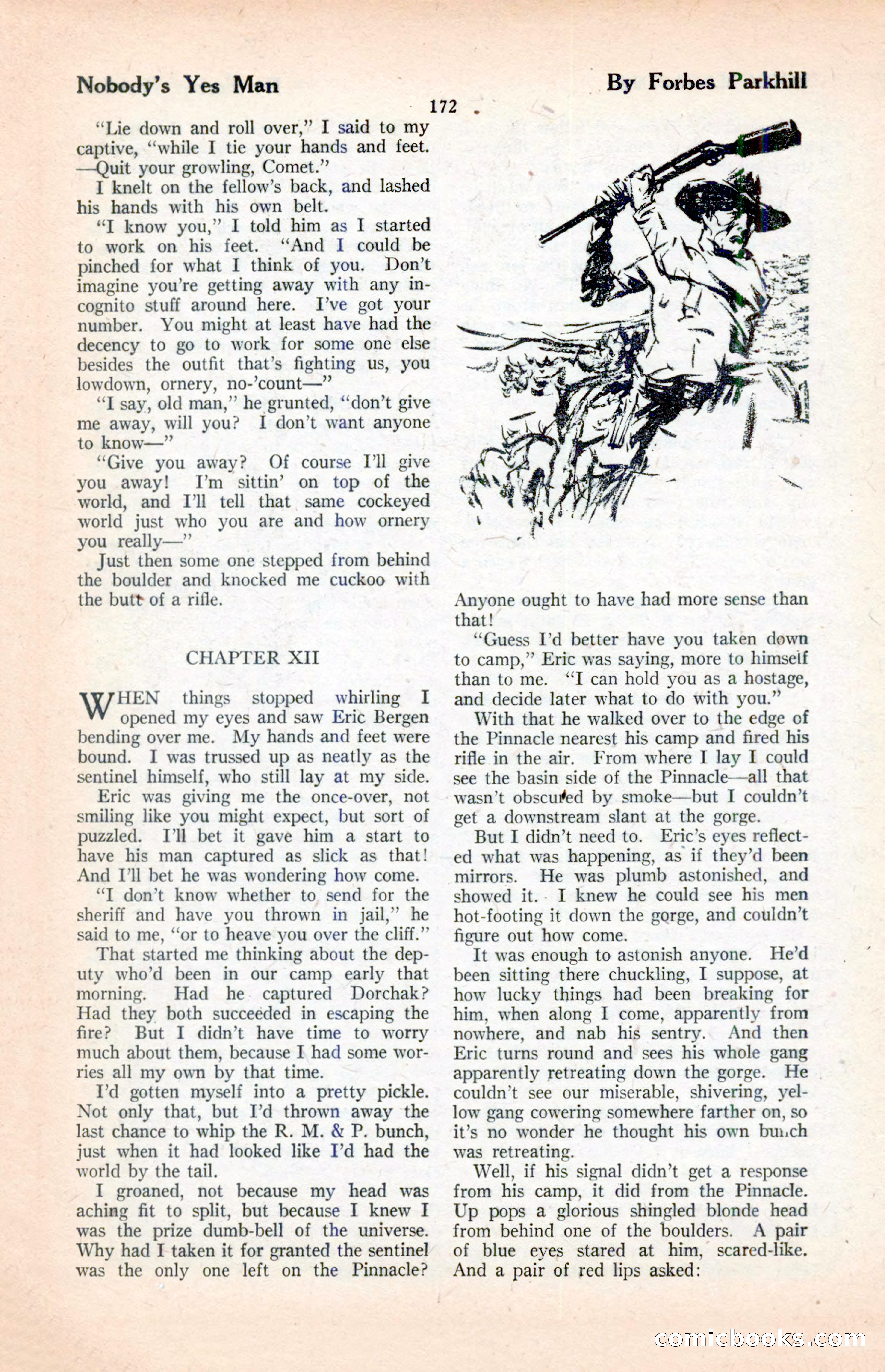 The Illustrated Blue Book Magazine, April 1927 — page 174 of 208