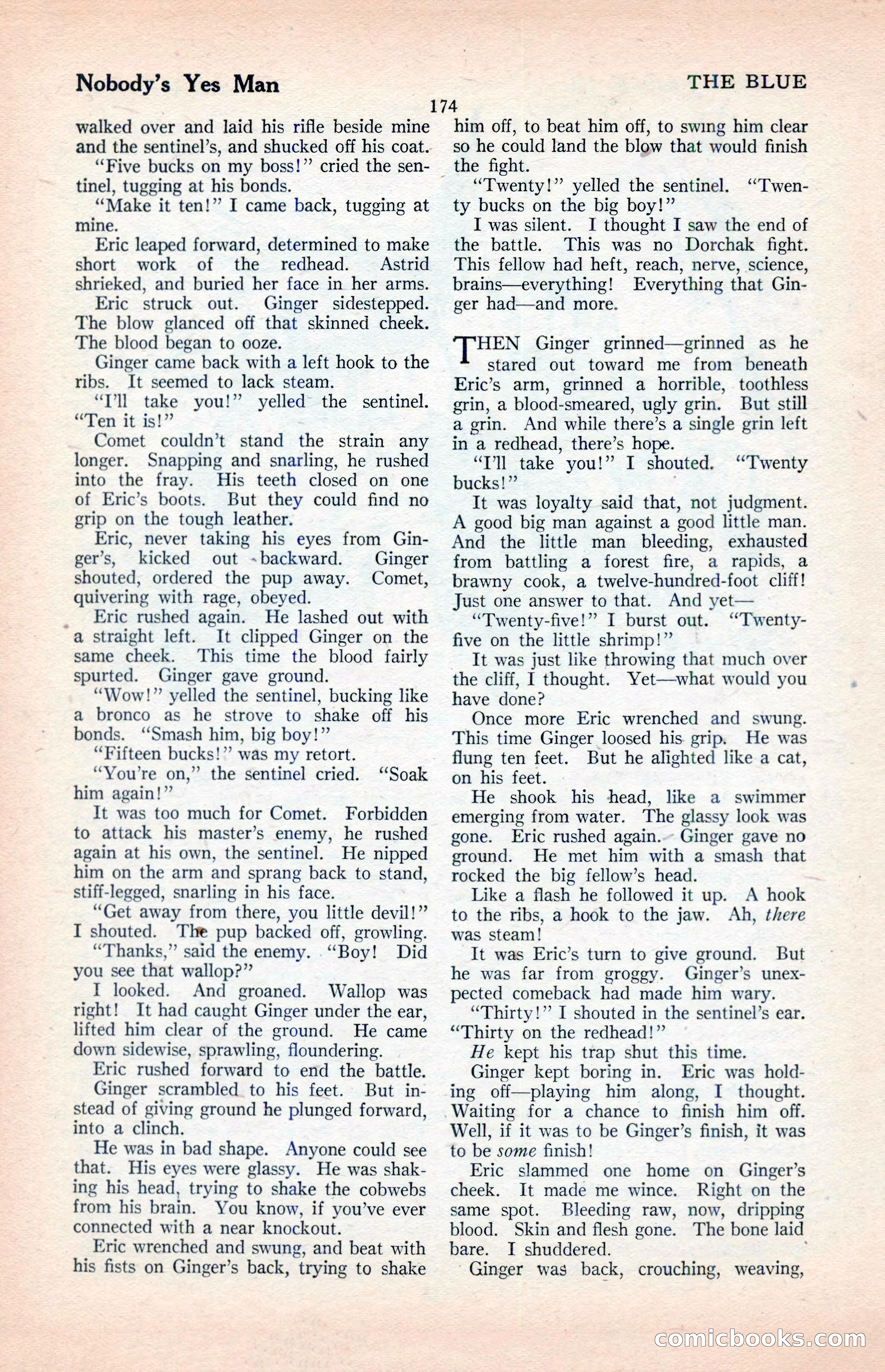 The Illustrated Blue Book Magazine, April 1927 — page 176 of 208