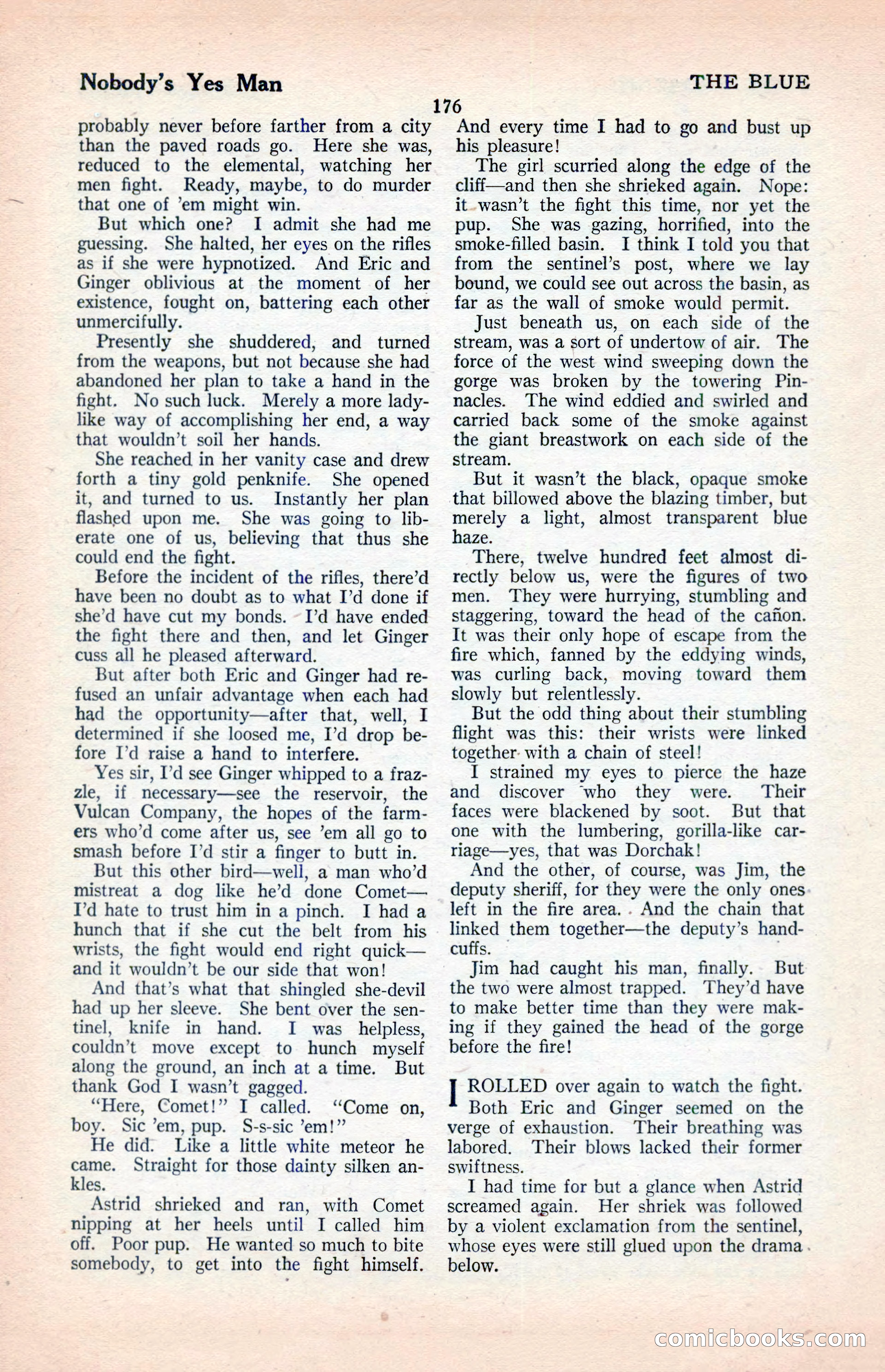 The Illustrated Blue Book Magazine, April 1927 — page 178 of 208