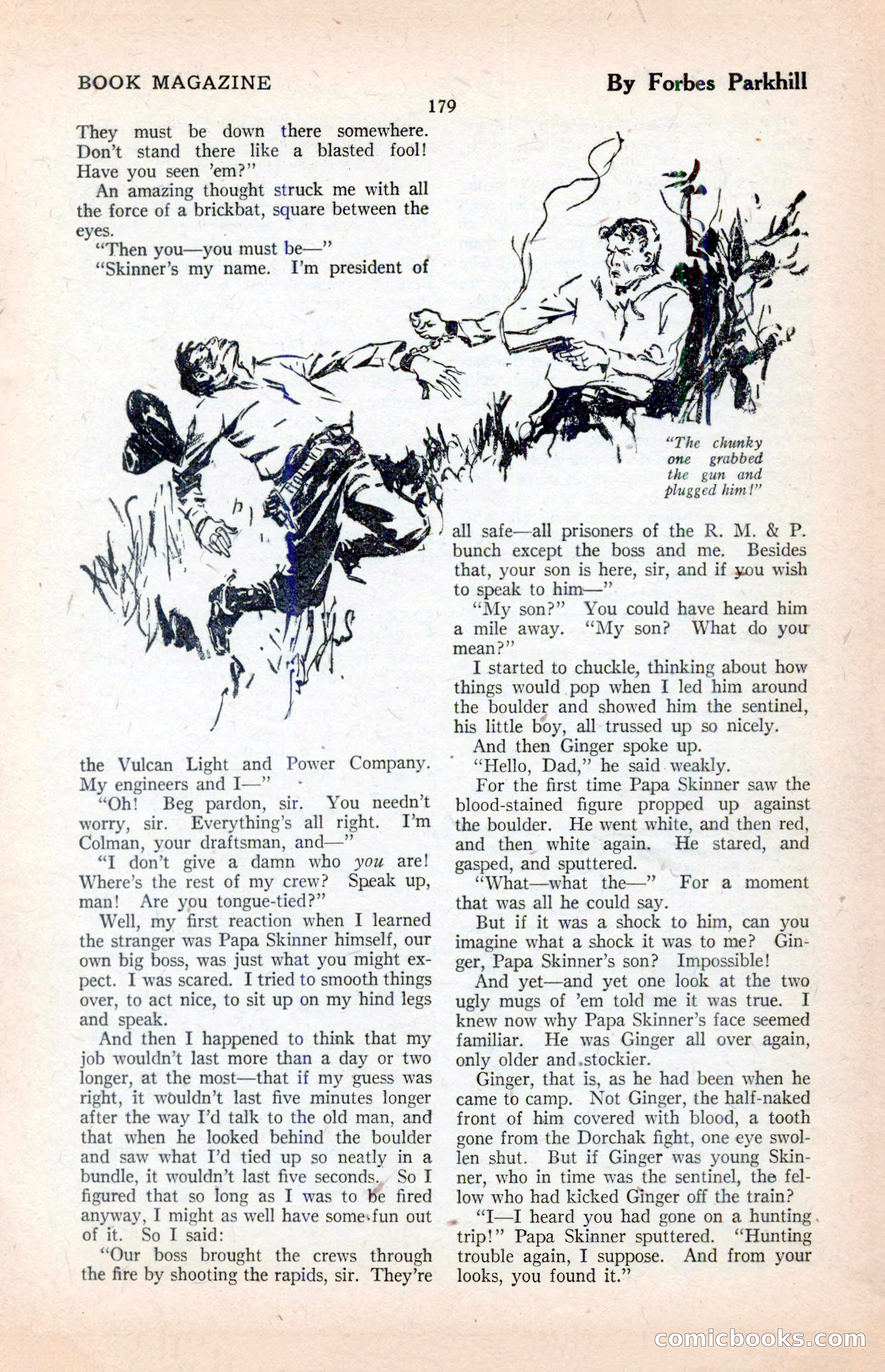 The Illustrated Blue Book Magazine, April 1927 — page 181 of 208