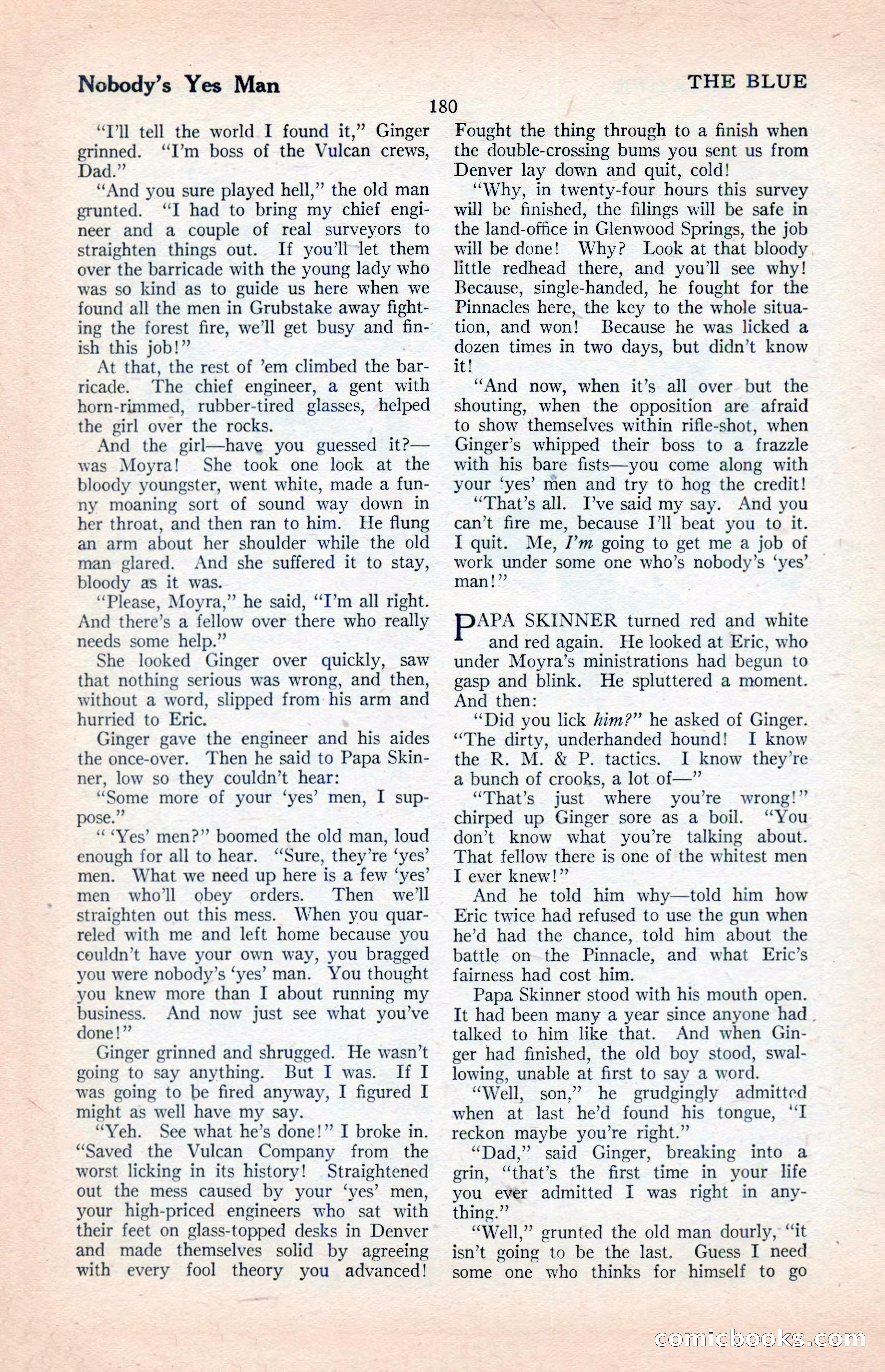 The Illustrated Blue Book Magazine, April 1927 — page 182 of 208