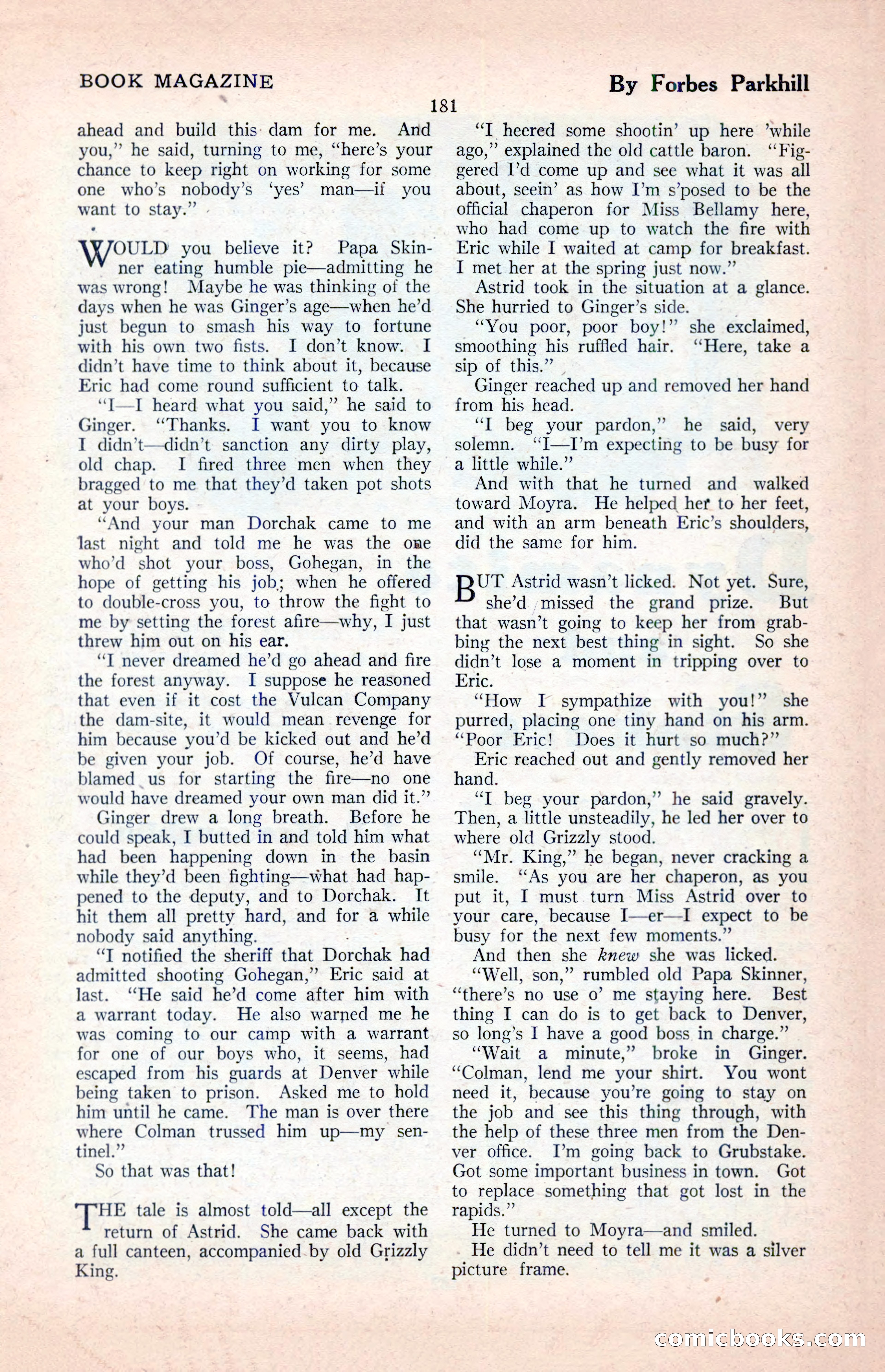 The Illustrated Blue Book Magazine, April 1927 — page 183 of 208