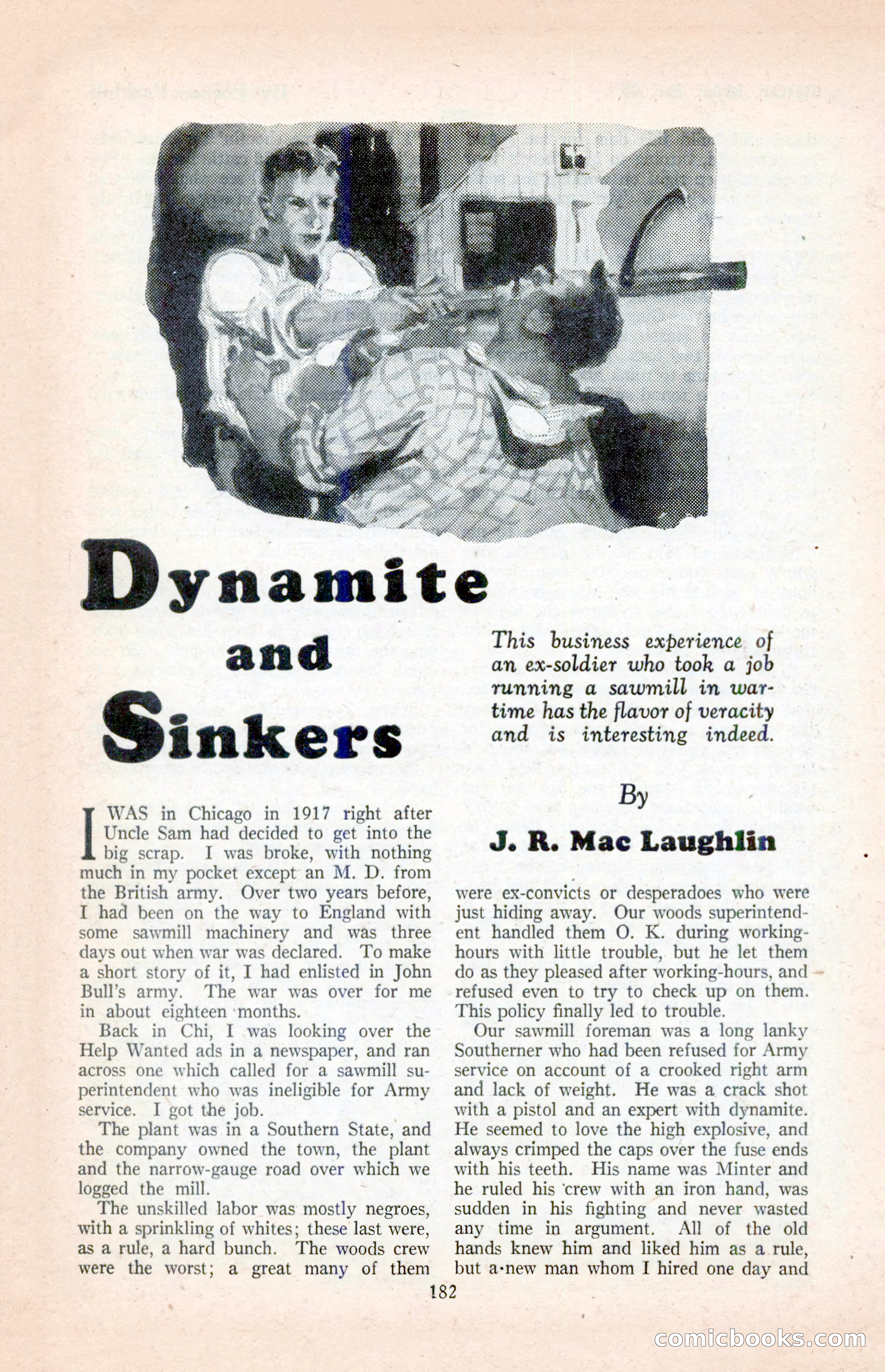 The Illustrated Blue Book Magazine, April 1927 — page 184 of 208